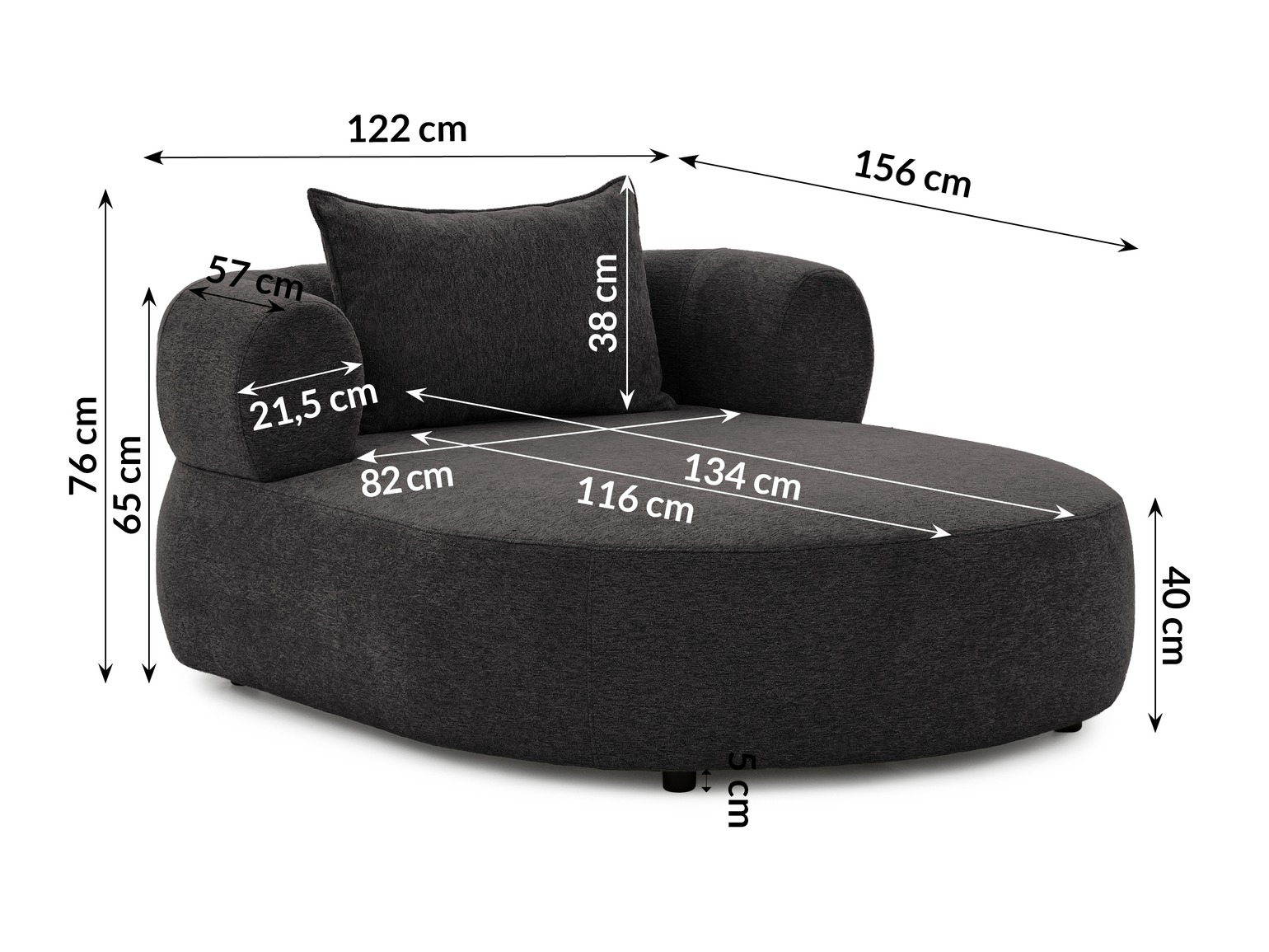 Fotelja Rocklin 102 (Toro 150)