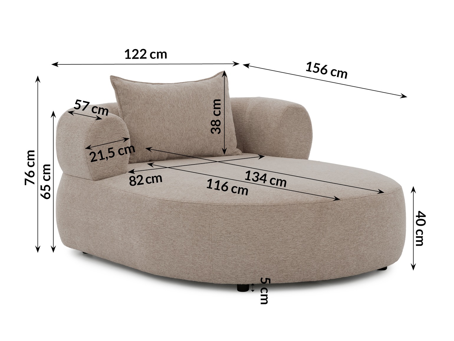 Fotelja Rocklin 102 (Toro 30)