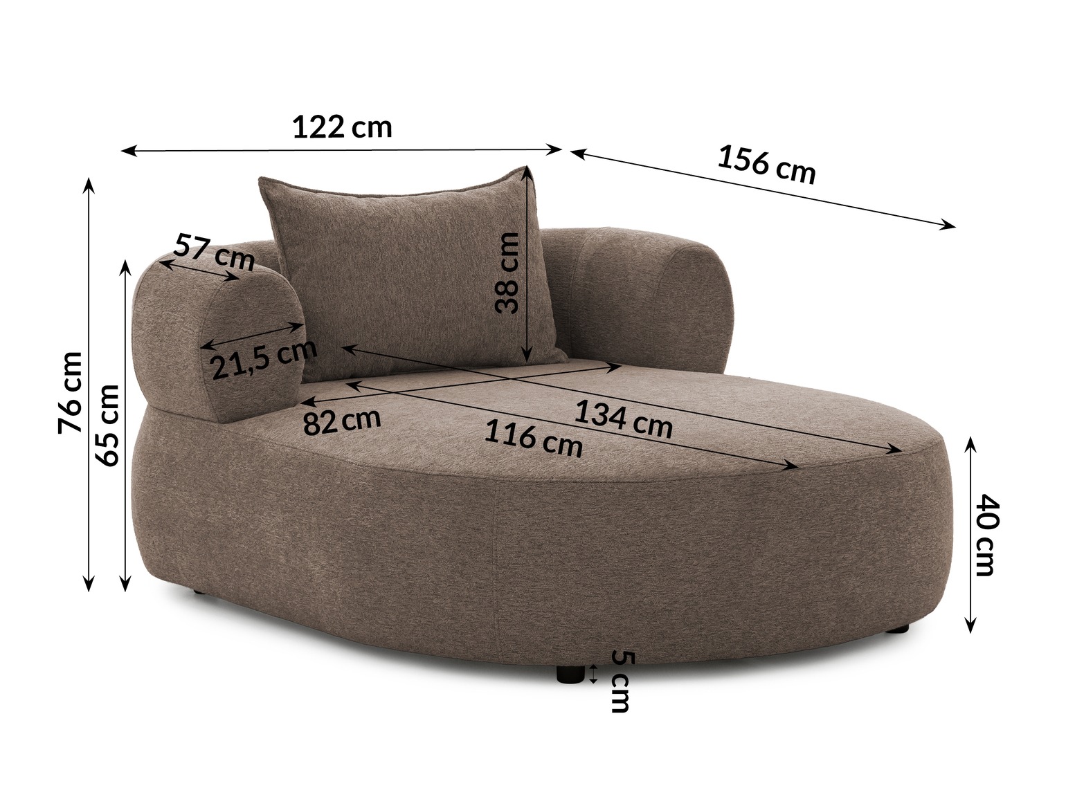 Fotelja Rocklin 102 (Toro 45)