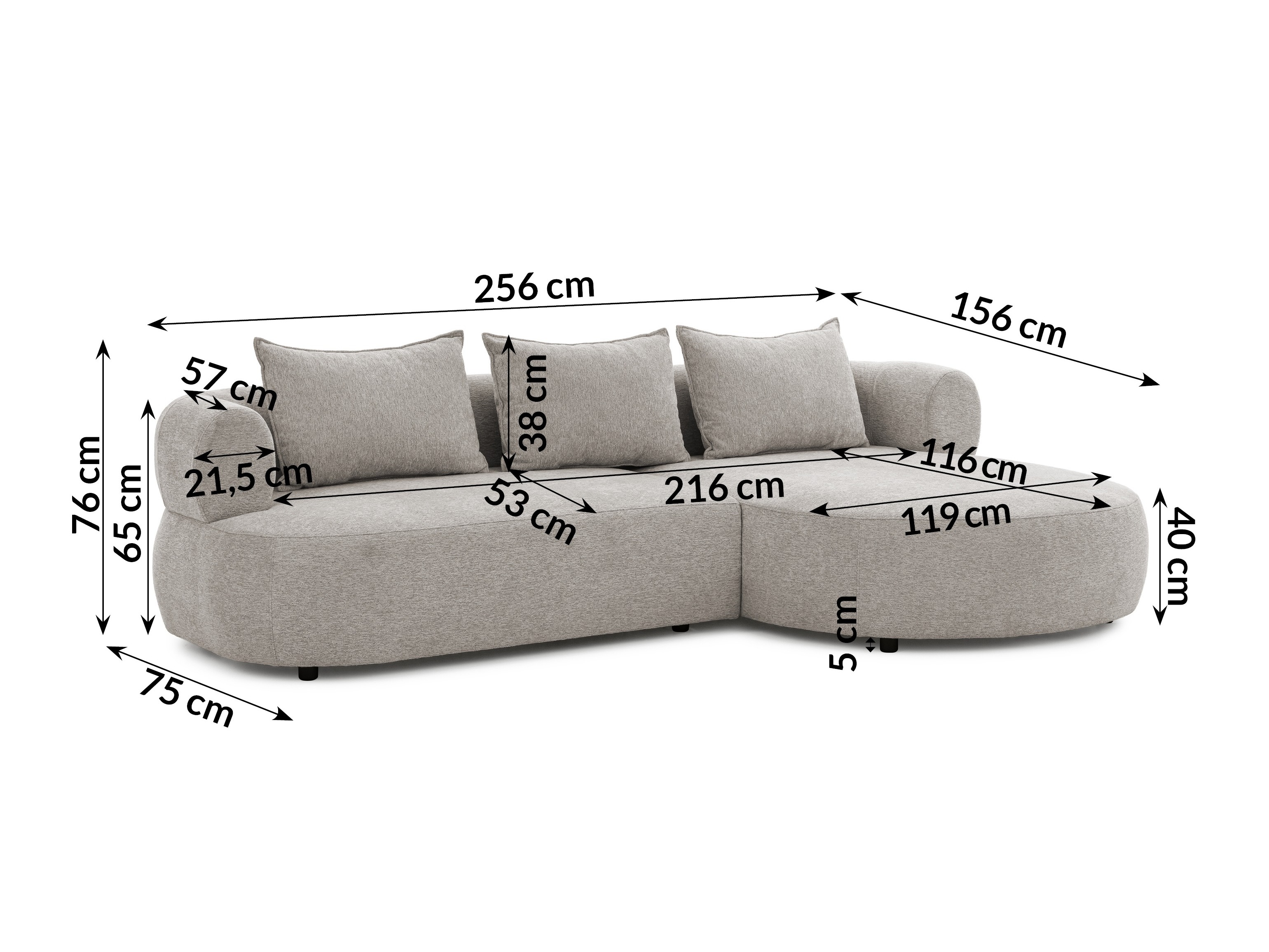Kutna garnitura Rocklin 101 (Toro 145)