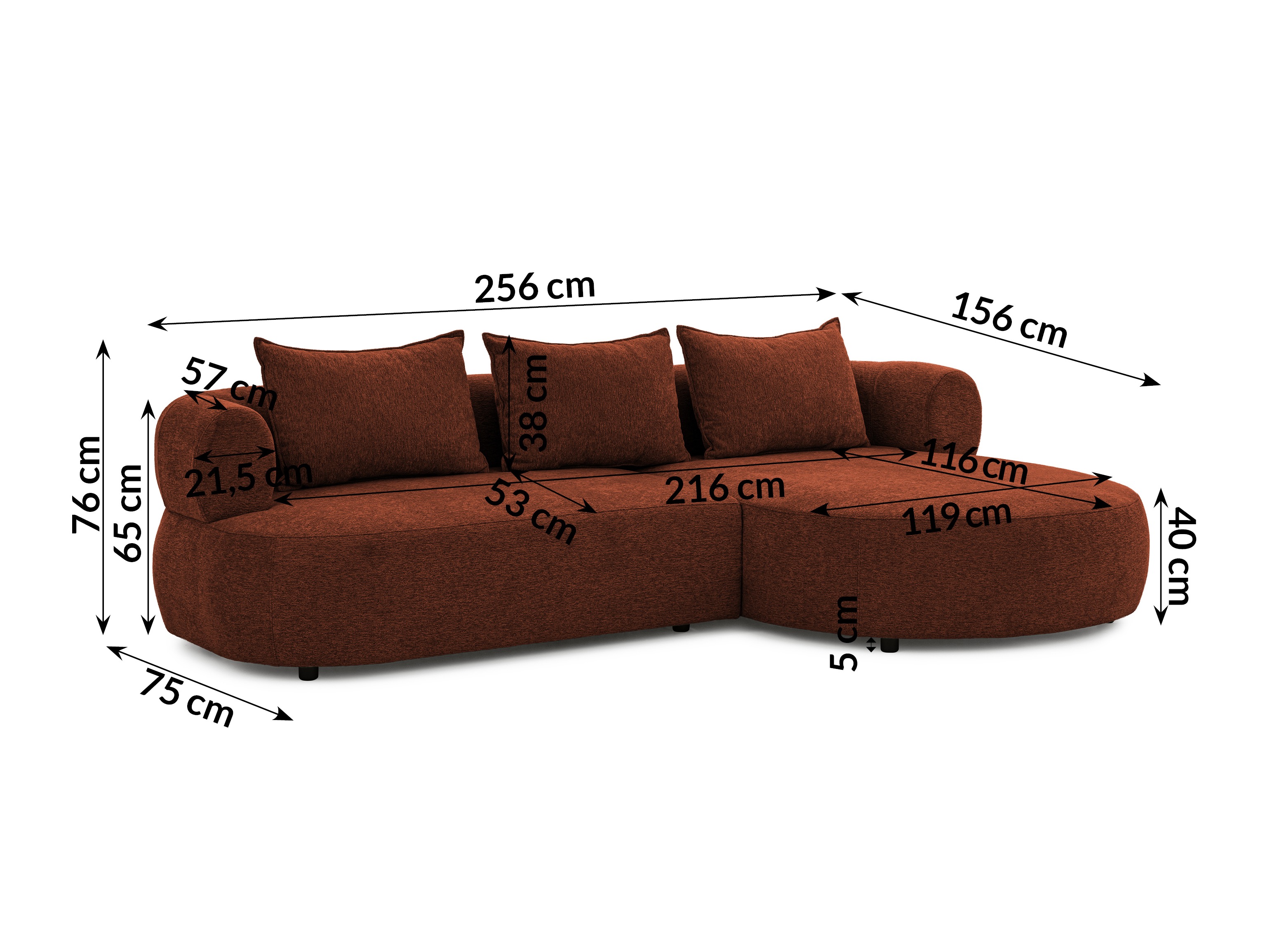 Kutna garnitura Rocklin 101 (Toro 155)