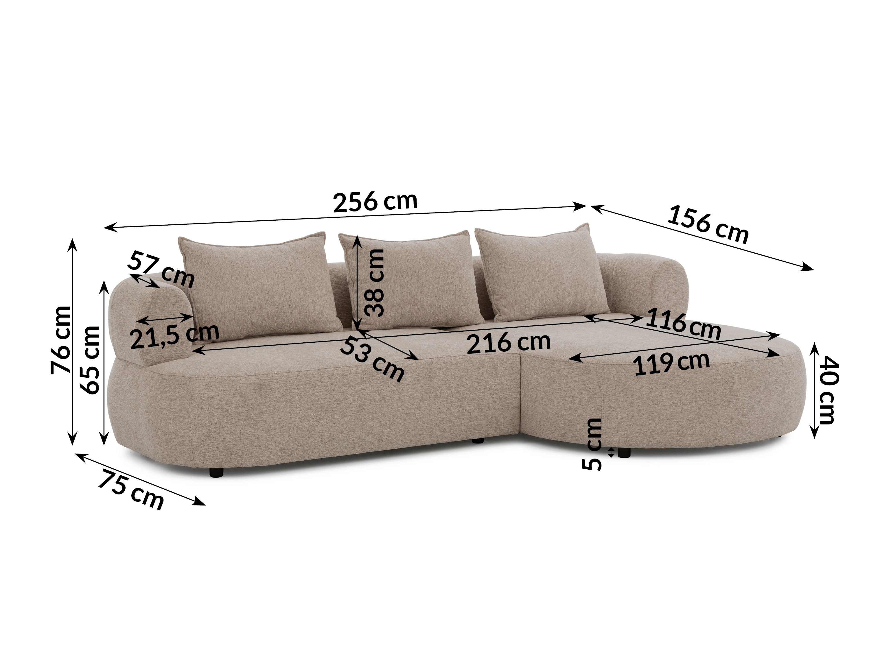 Kutna garnitura Rocklin 101 (Toro 30)