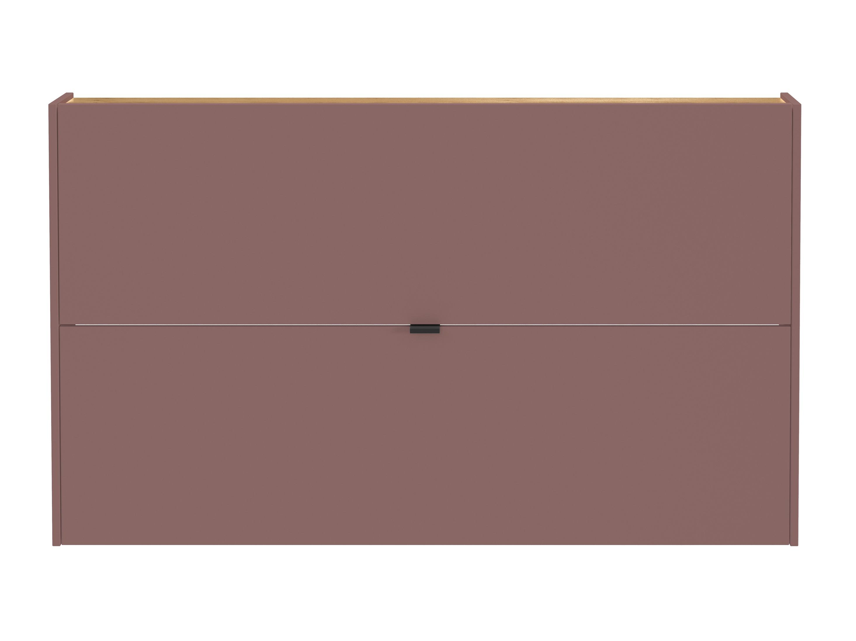 Ormarić za cipele Cirsale 108 (Zagasito ružičasta + Navarra hrast)