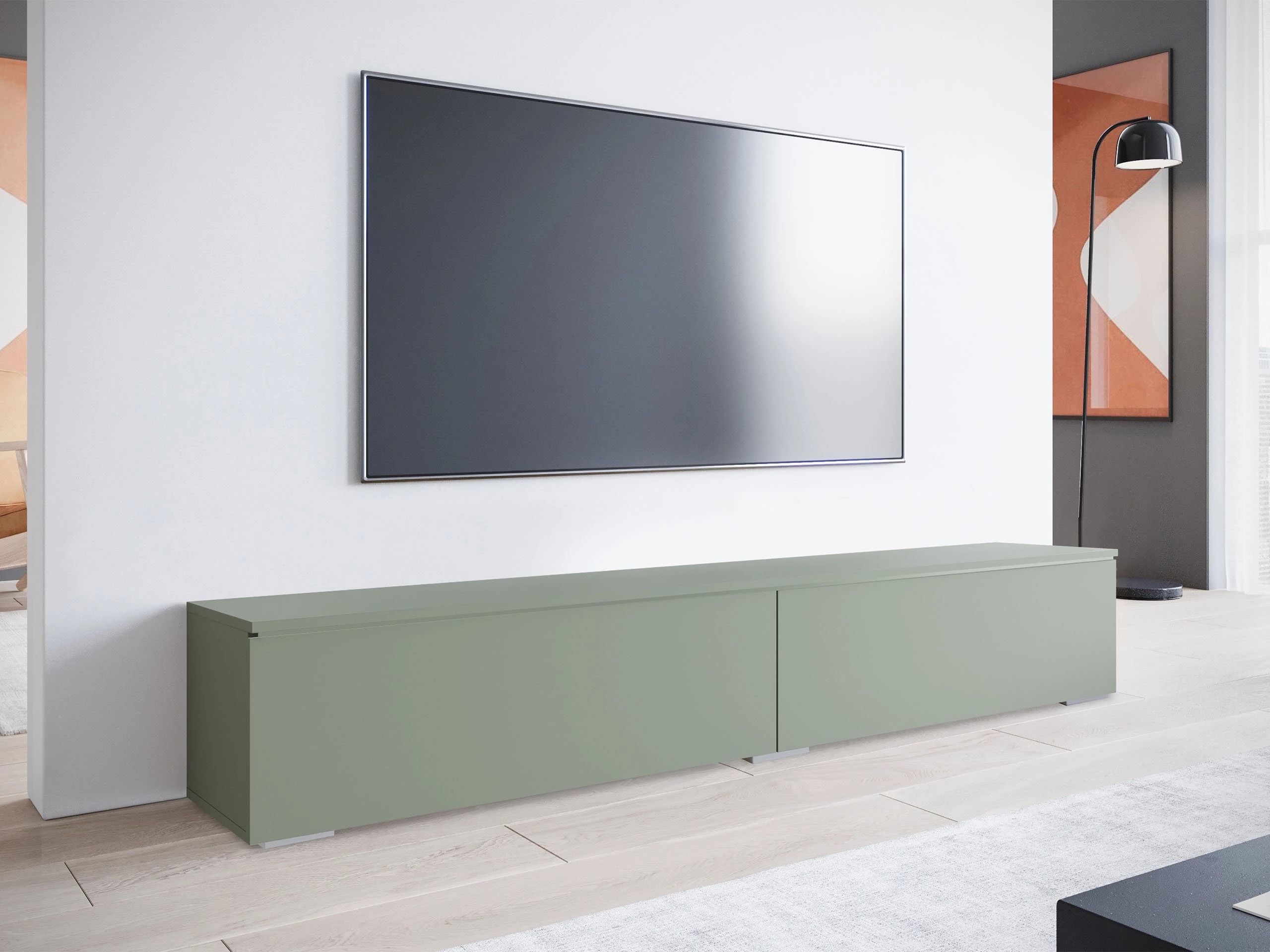 TV stol Sarasota 121 (Prašnjavo zelena)