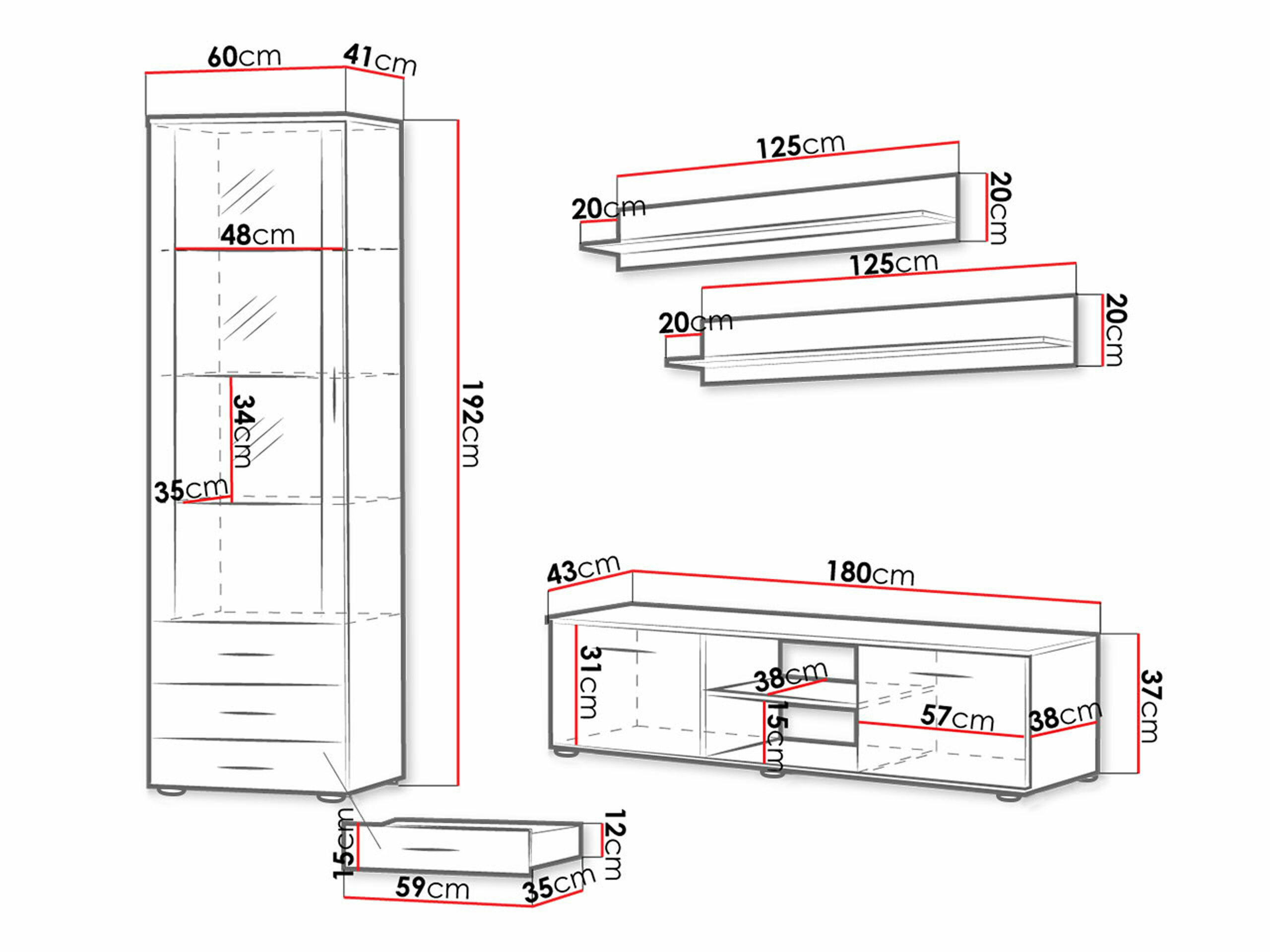 Dnevni boravak Tornola 107 (Kašmir + Crna)