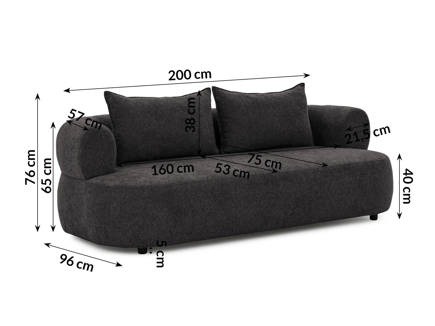 Kauč Rocklin 103 (Toro 150)