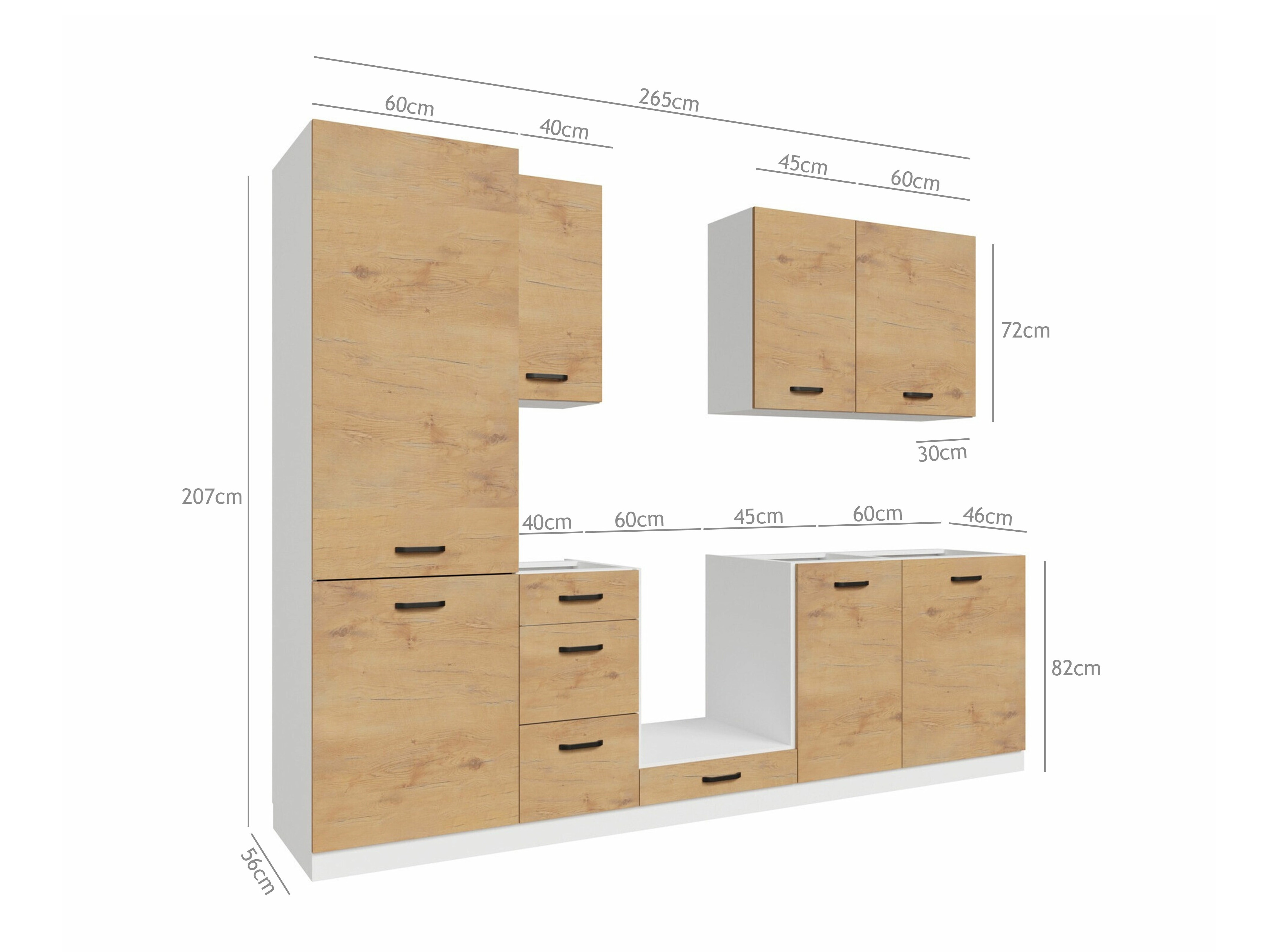 Modularan kuhinjski set Amper Lancelot 169