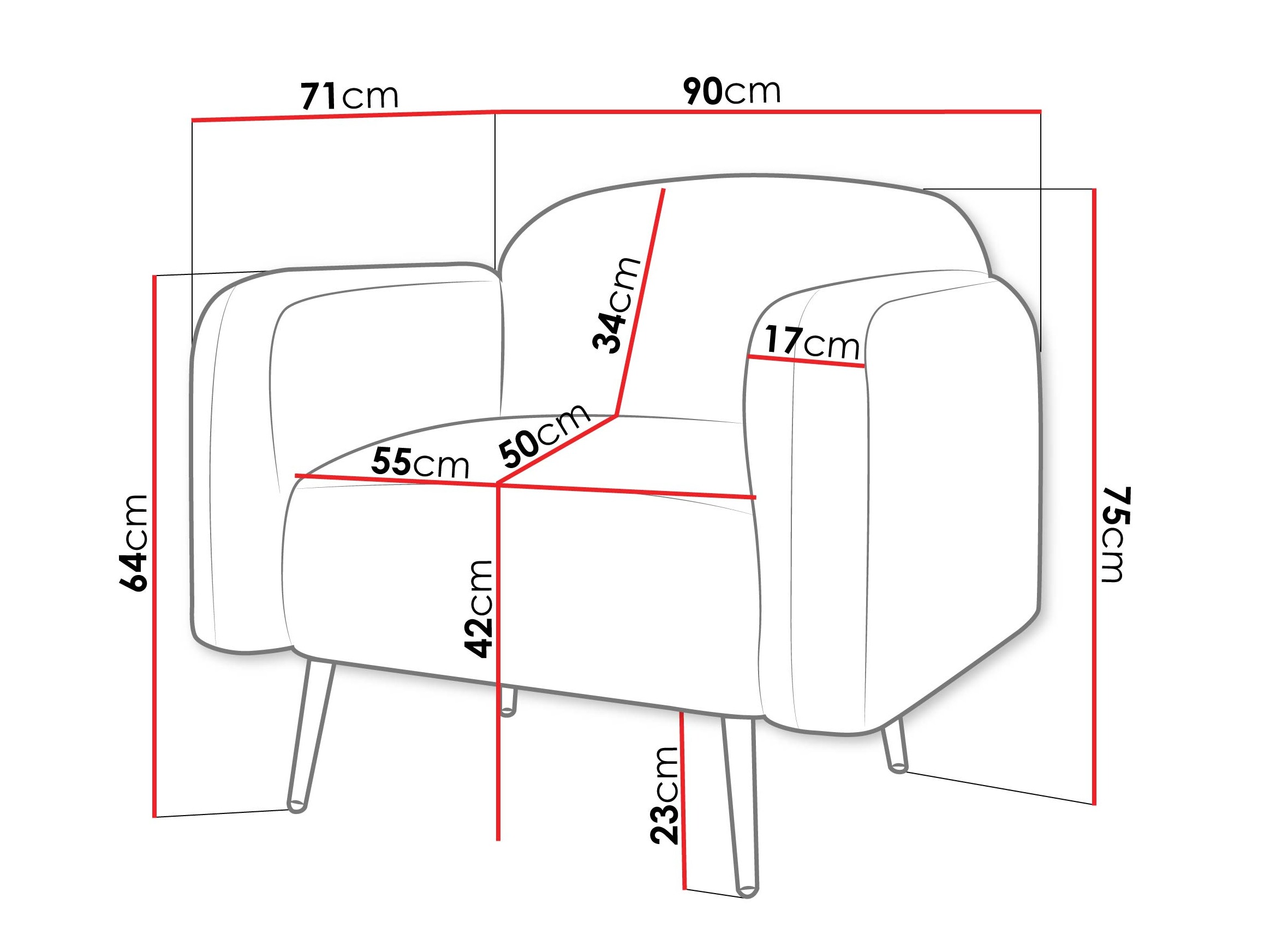 Fotelja Comfivo 486 (Uttario Velvet 2967)