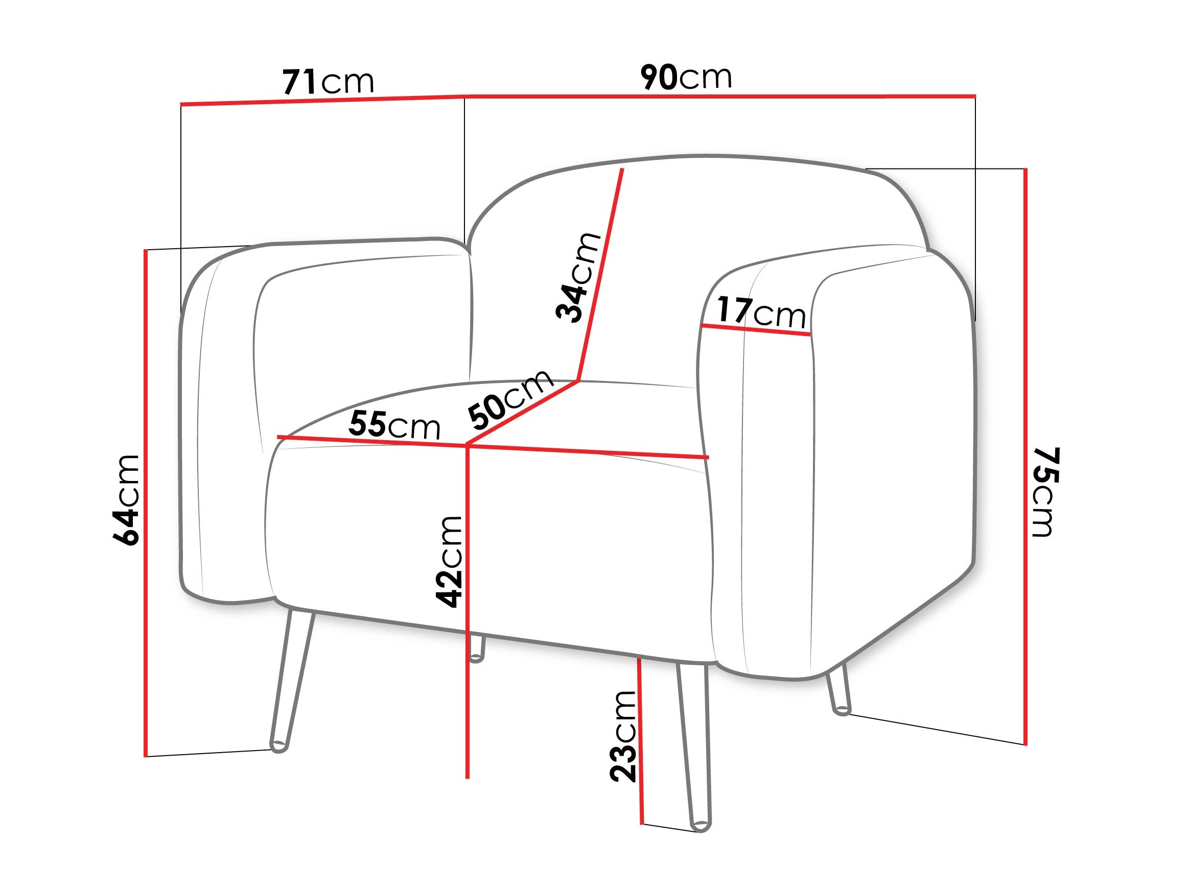 Fotelja Comfivo 486 (Uttario Velvet 2972)