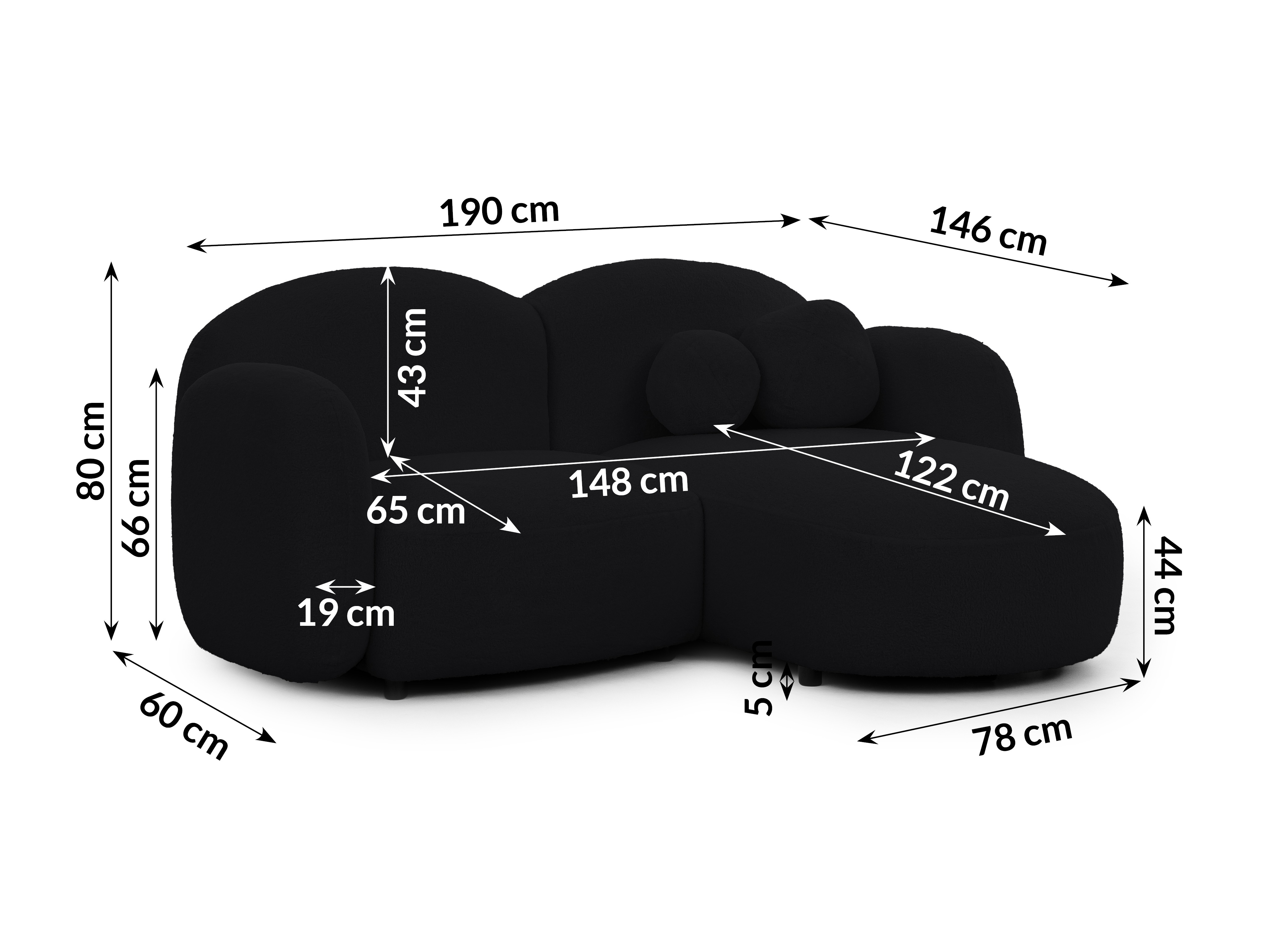 Kutna garnitura Rocklin 107 (Quelle 100)