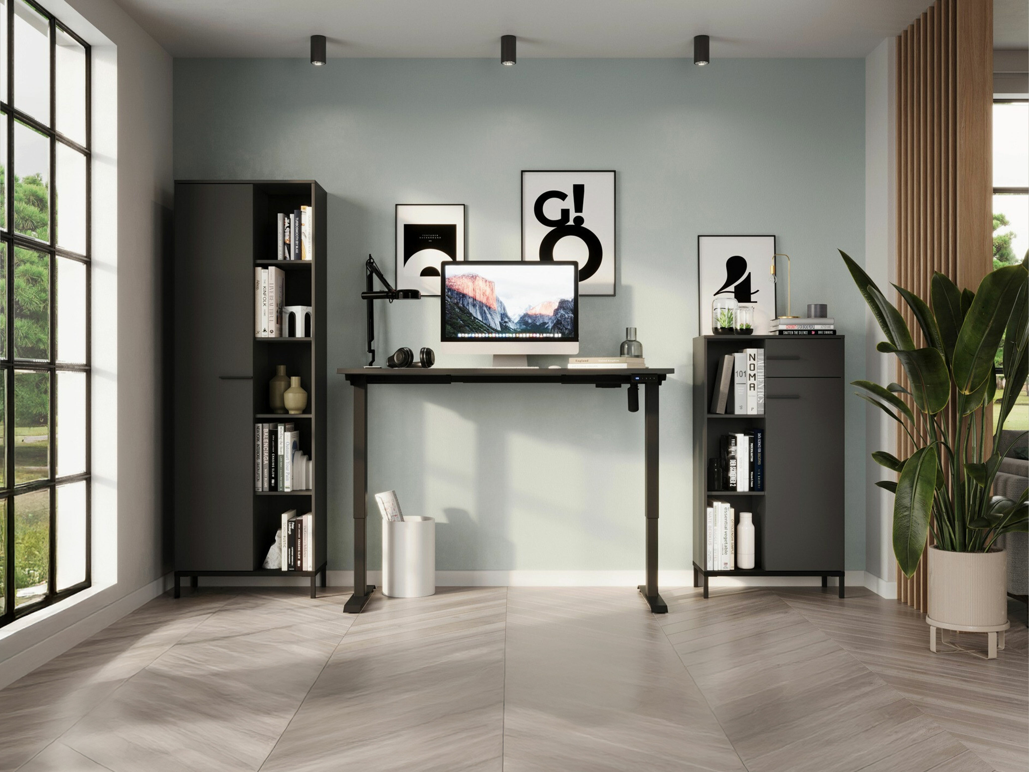 Set za kućni ured Solaro 104 (Grafit)