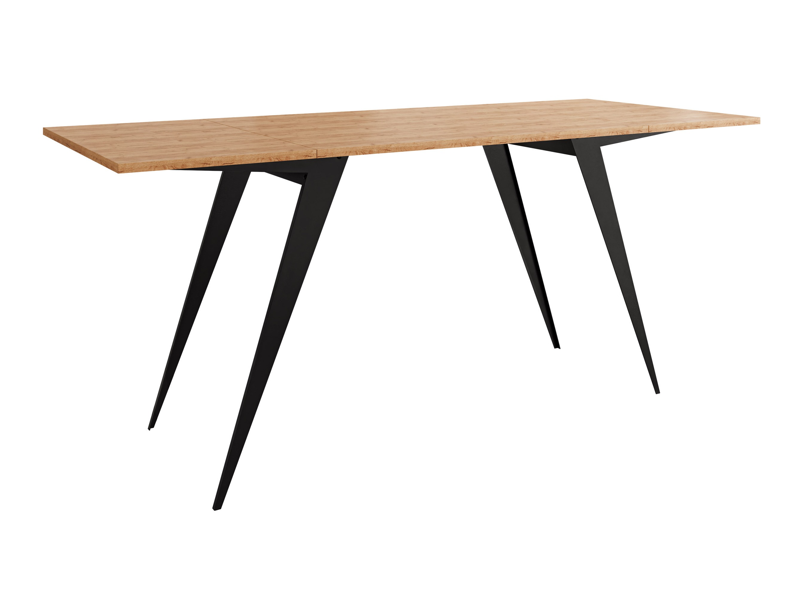 Transformirajući stolić za kavu Oswego 150 (Zlatni hrast Craft + Crna)