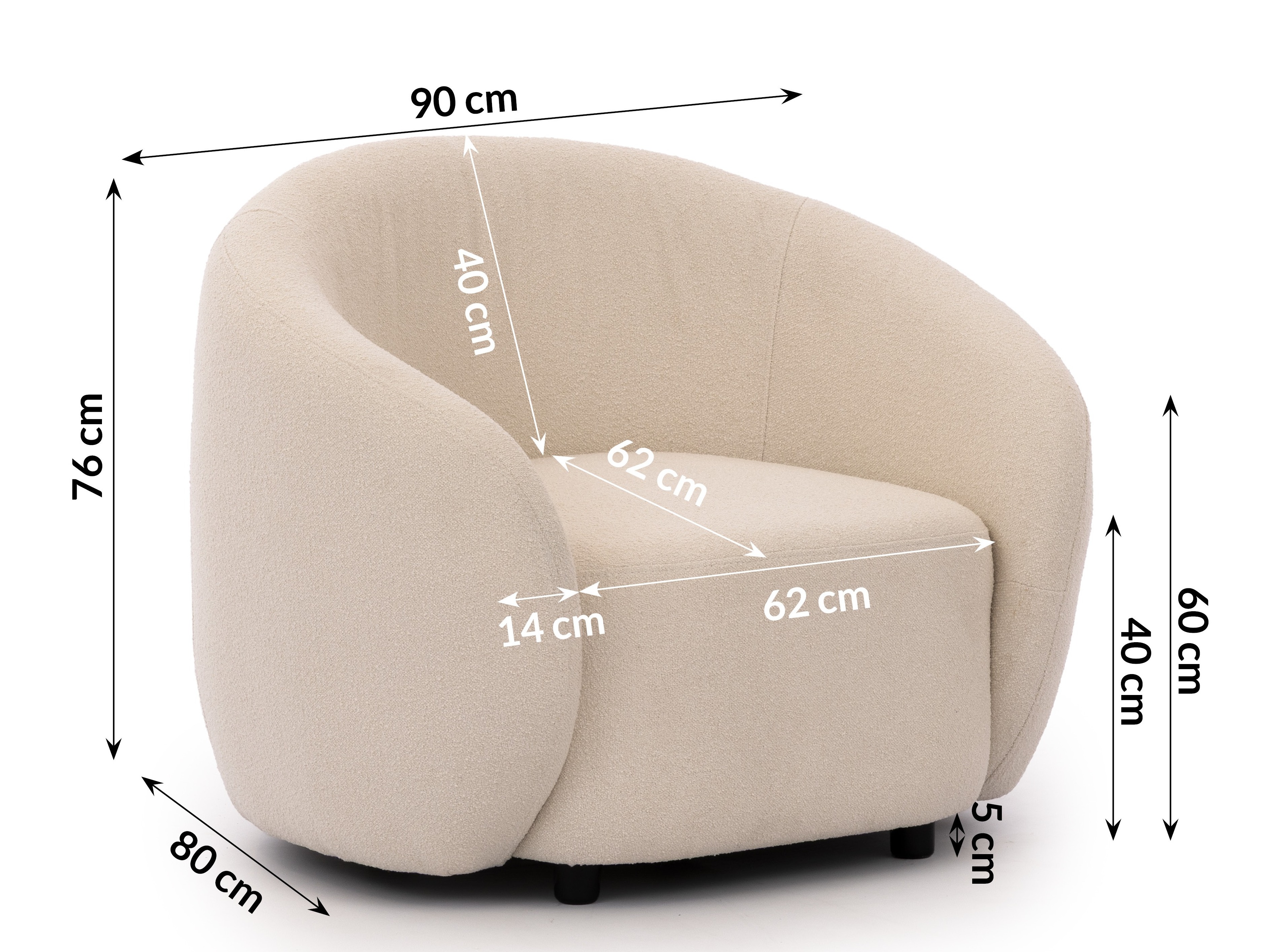 Fotelja Rocklin 110 (Loop 01)