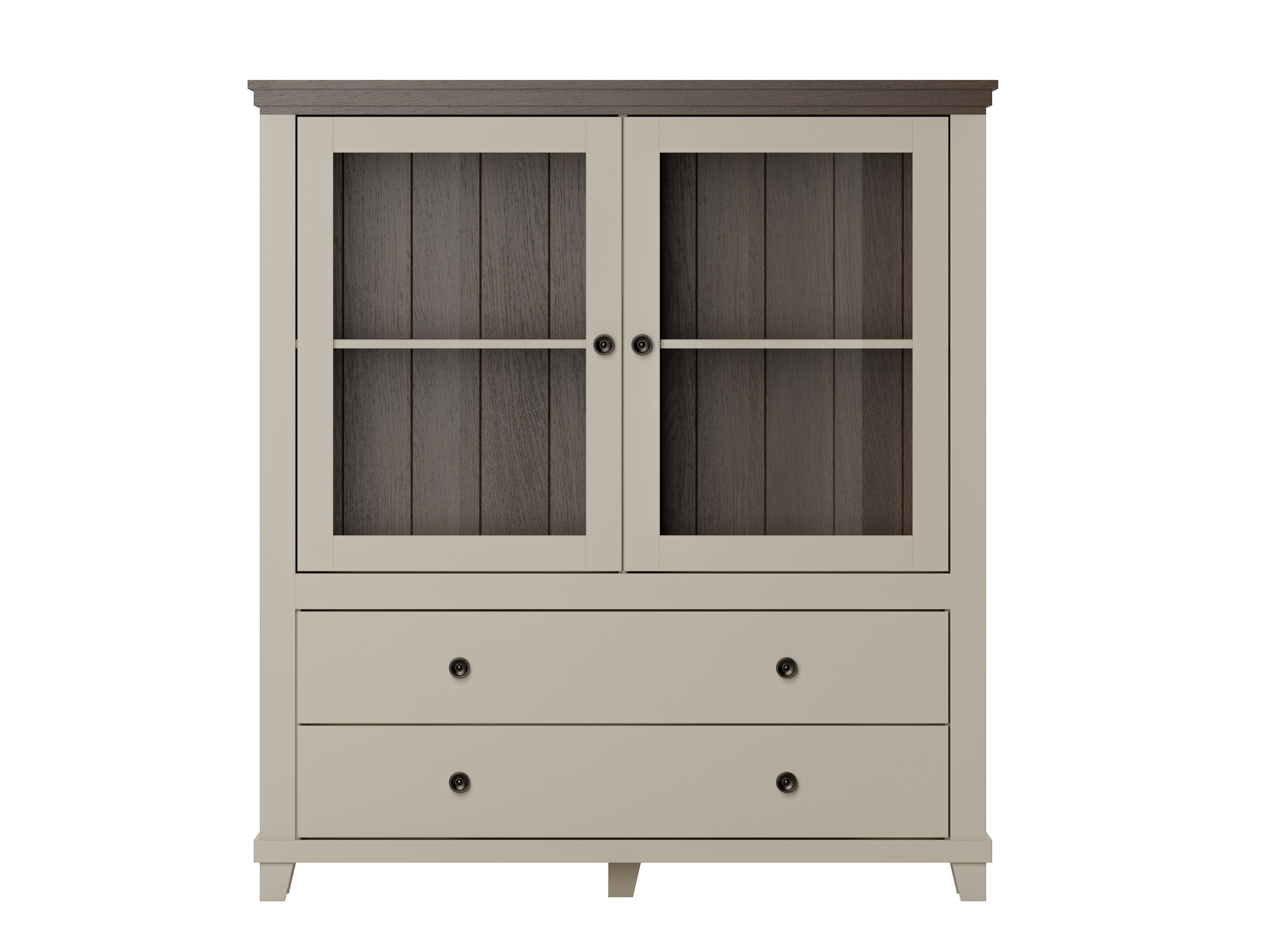 Komoda Tolnue 105 (Svijetlo bež + Hrast)