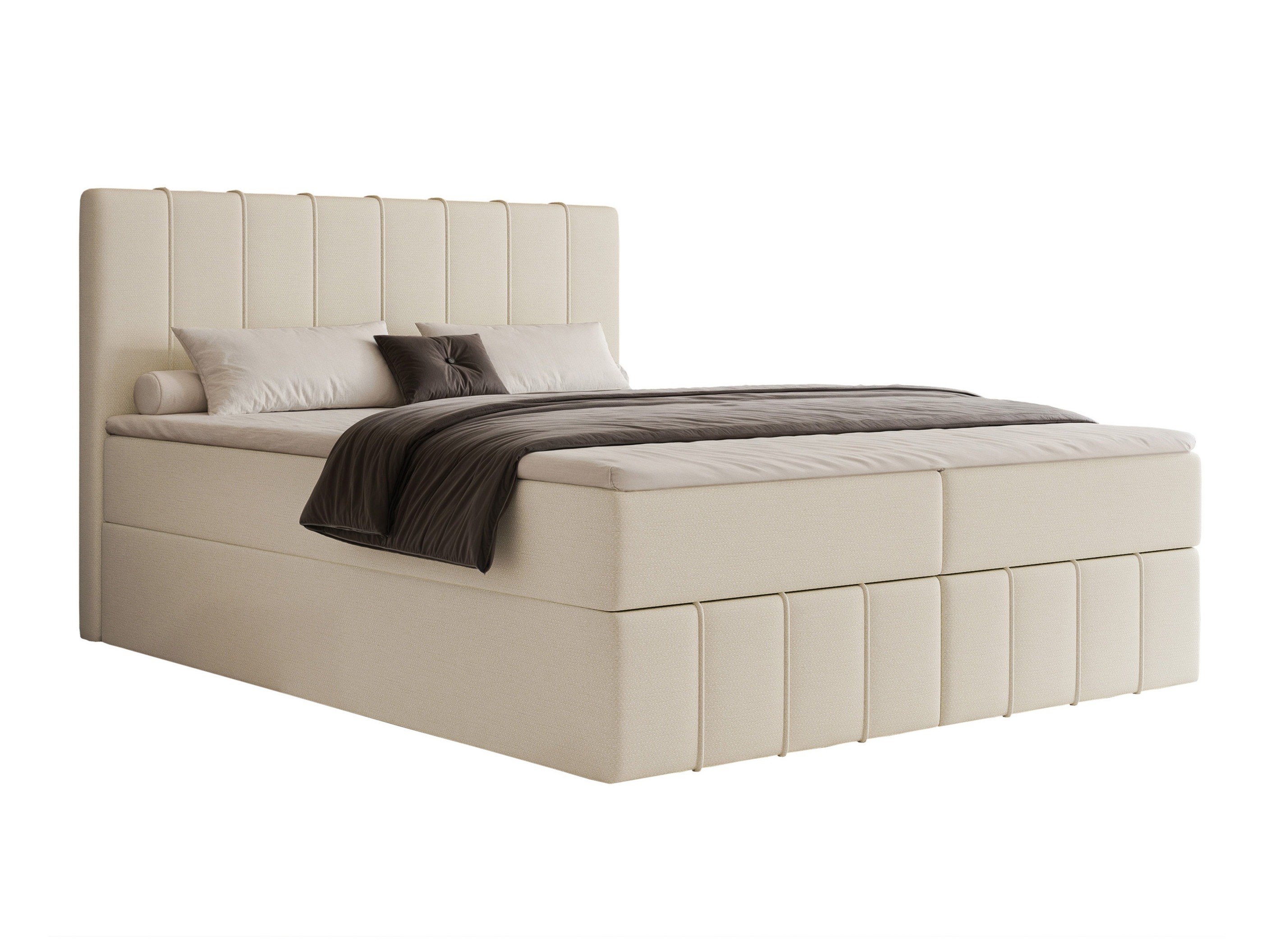 Boxspring krevet Martinez 125 (Lumi 03)