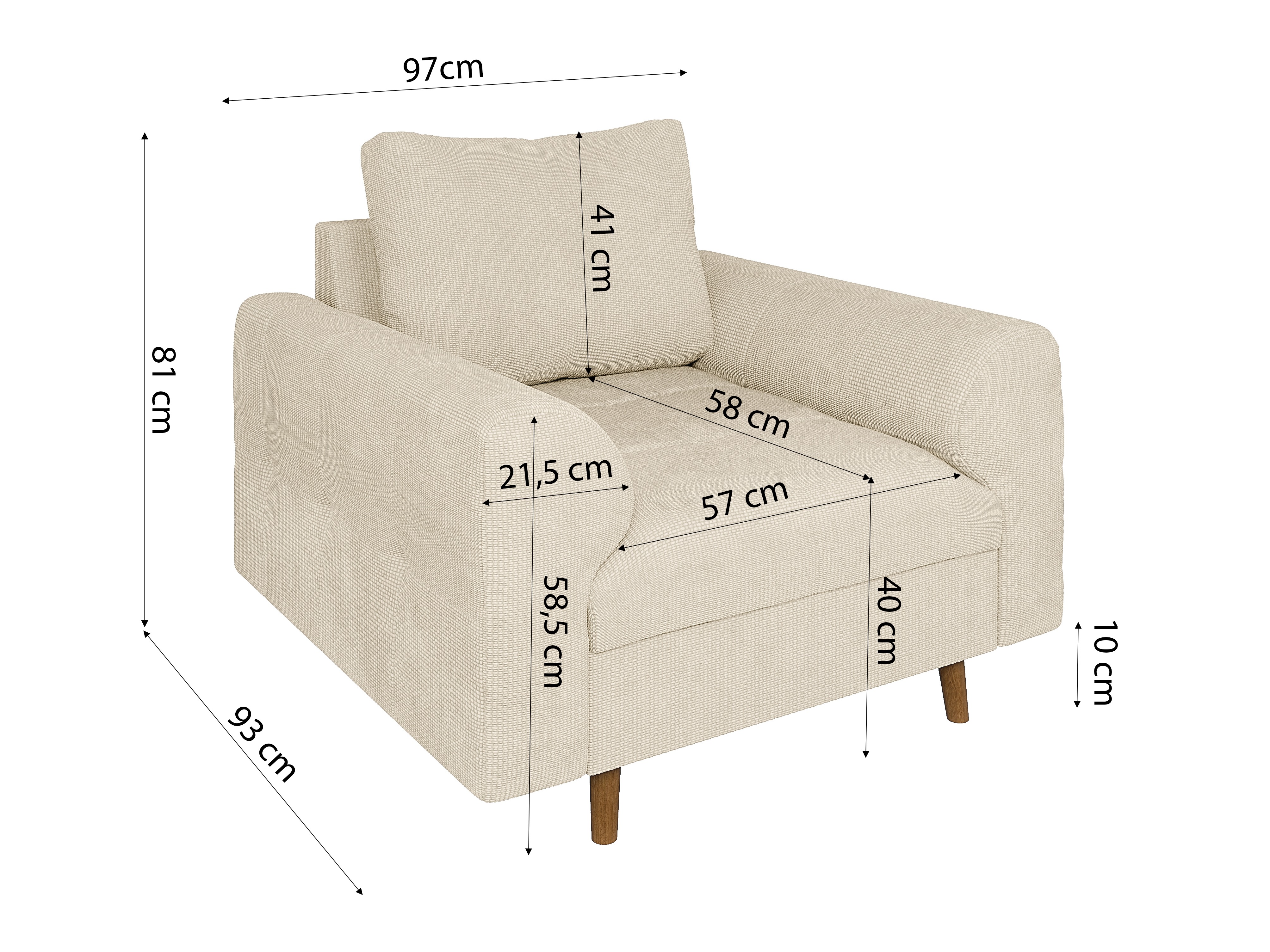 Fotelja Elbmori 103 (Flow 05)
