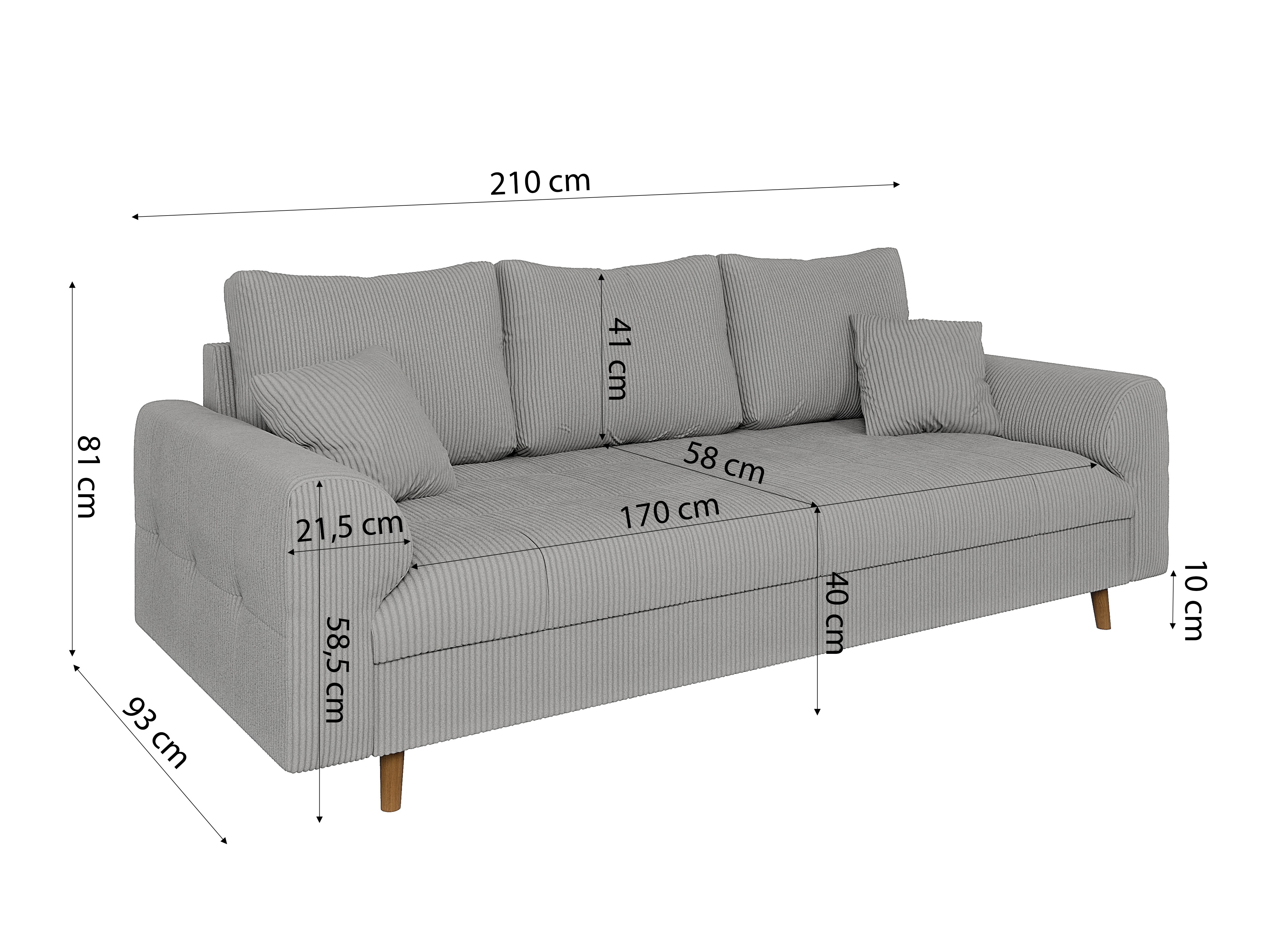 Kauč Elbmori 105 (Lincoln 86)