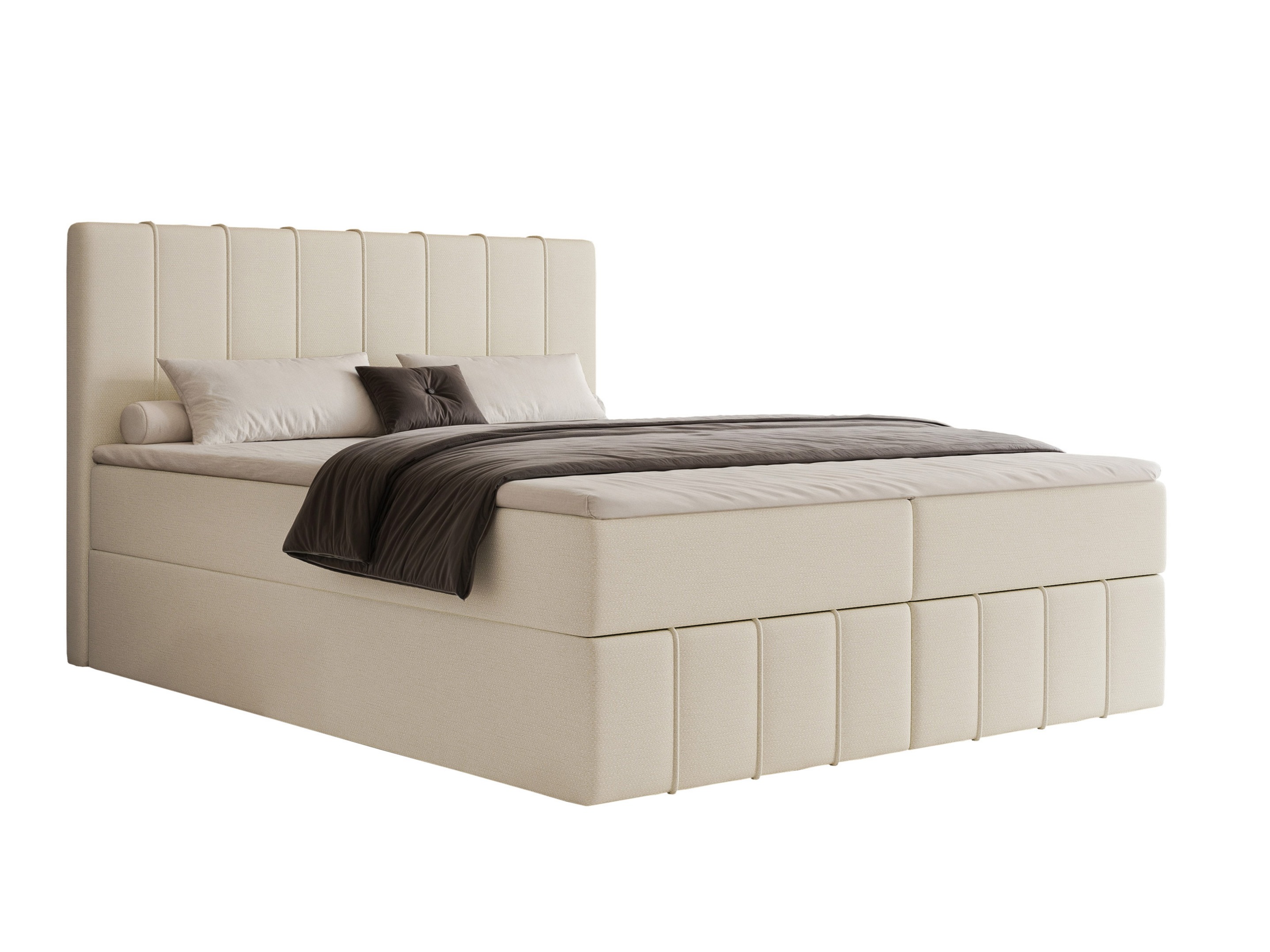 Boxspring krevet Martinez 125 (Lumi 03)