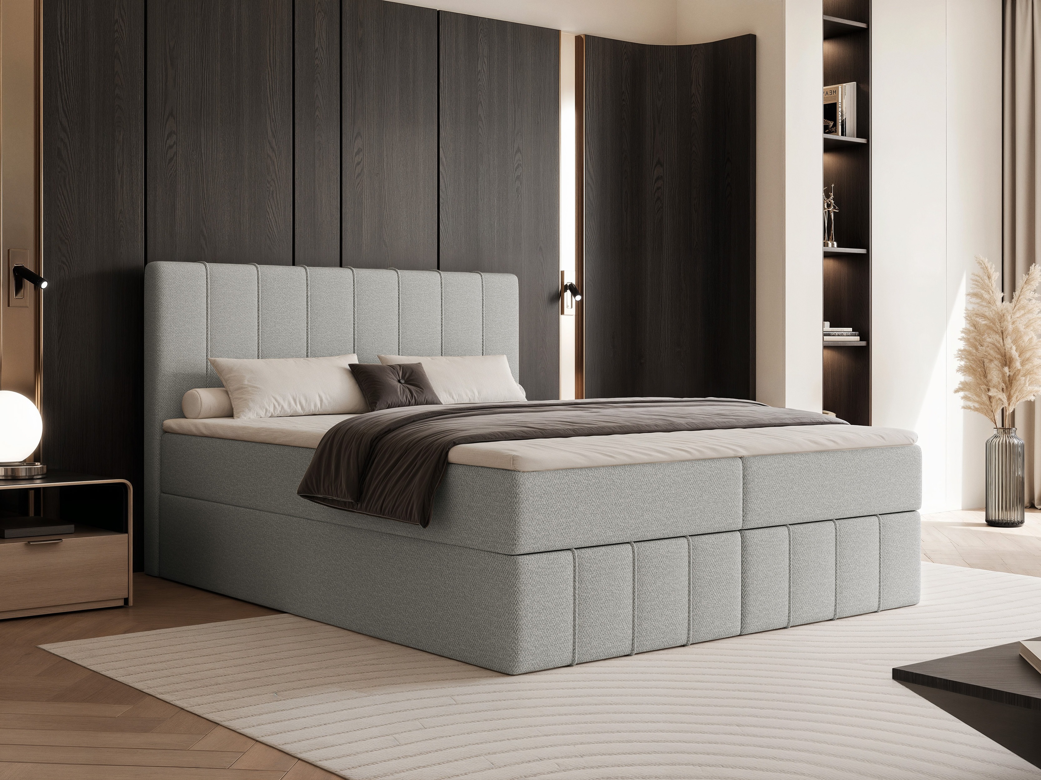 Boxspring krevet Martinez 125 (Lumi 84)