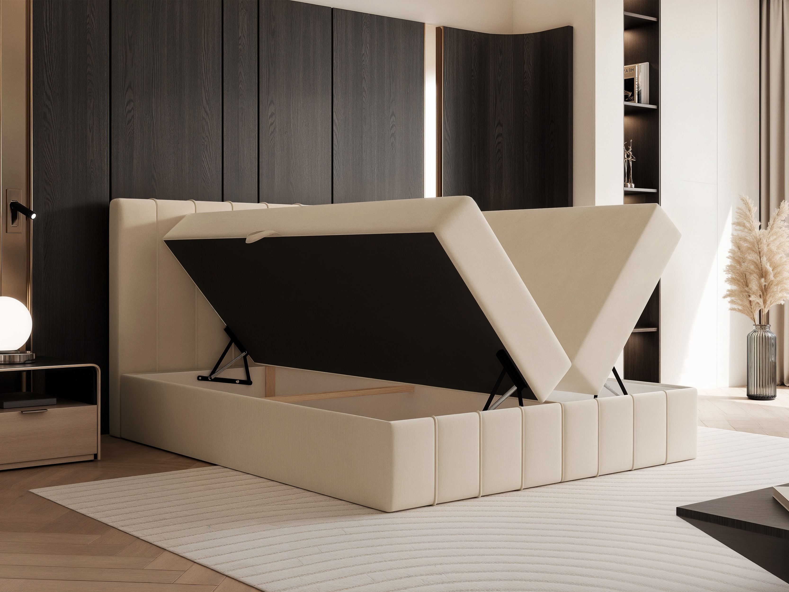 Boxspring krevet Martinez 125 (Lumi 84)