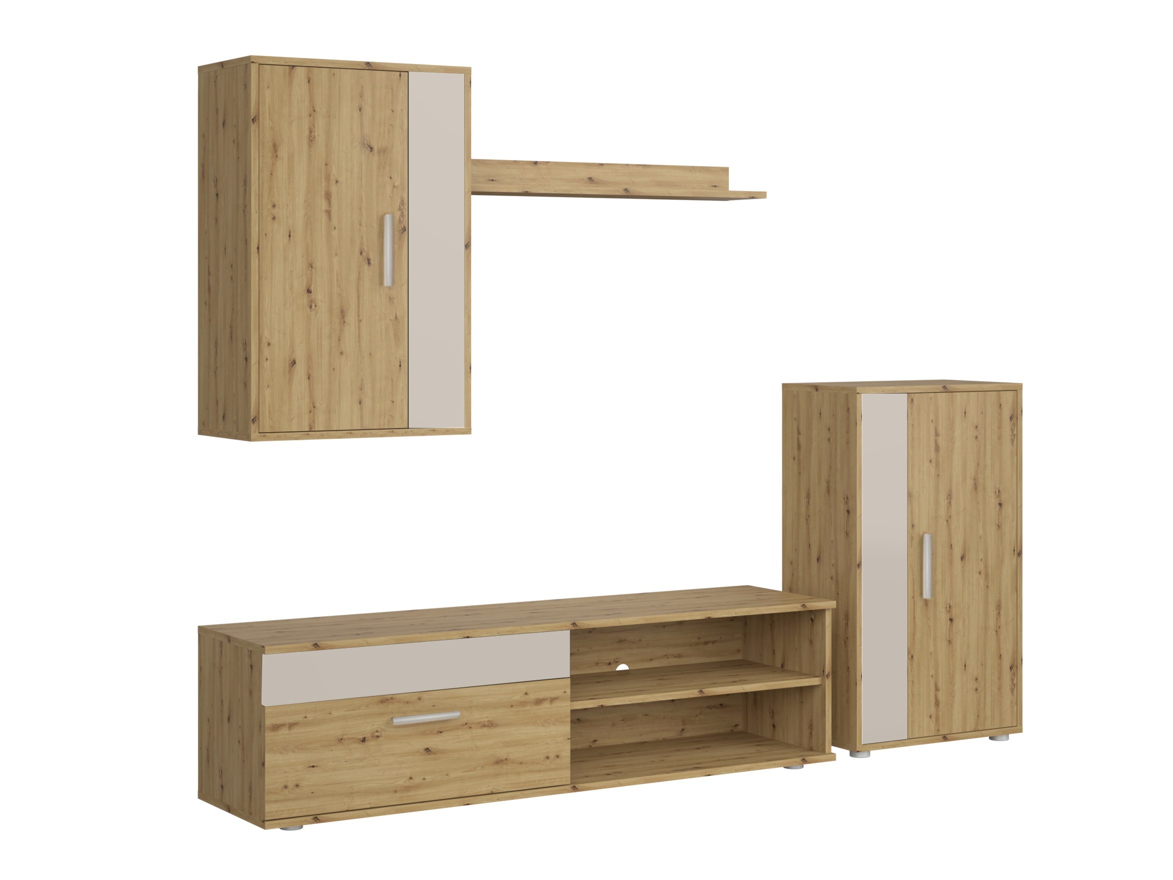 Set za dnevni boravak Houston 2087 (Hrast Artisan + Kašmir)