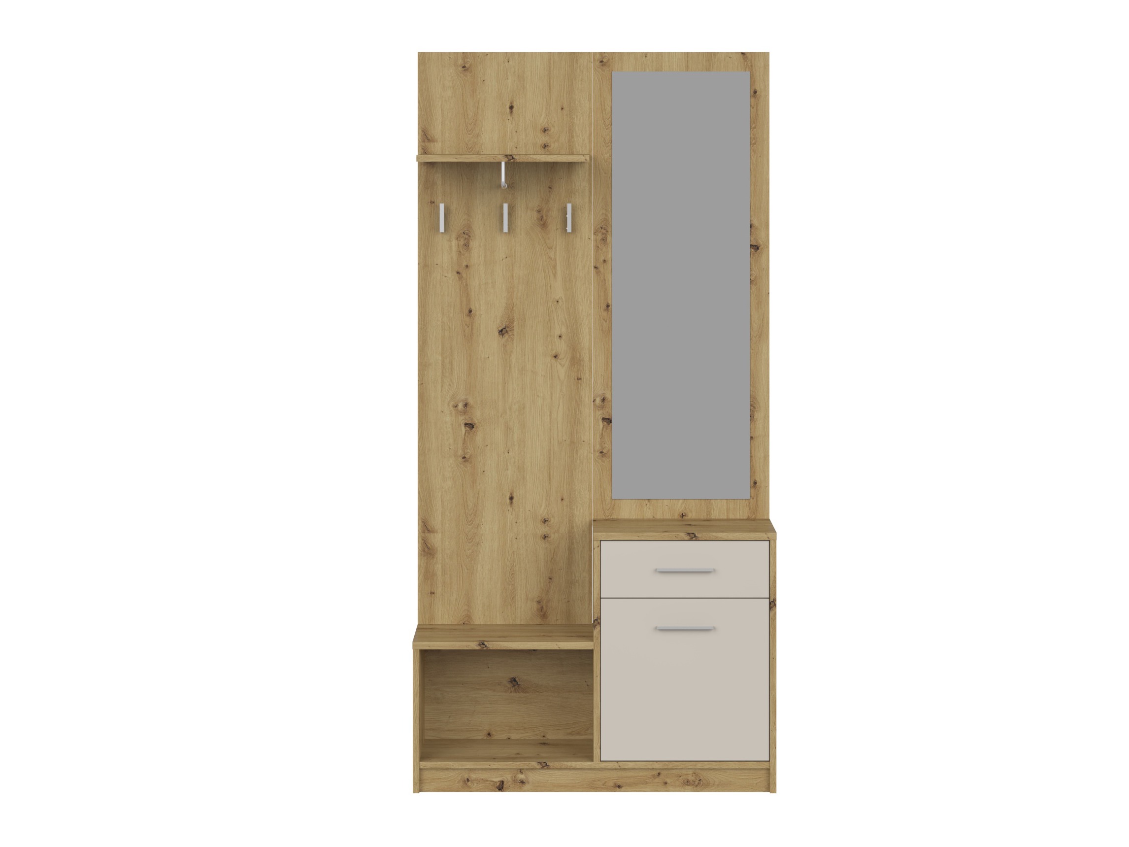 Set za hodnik Houston 2084 (Hrast Artisan + Kašmir)