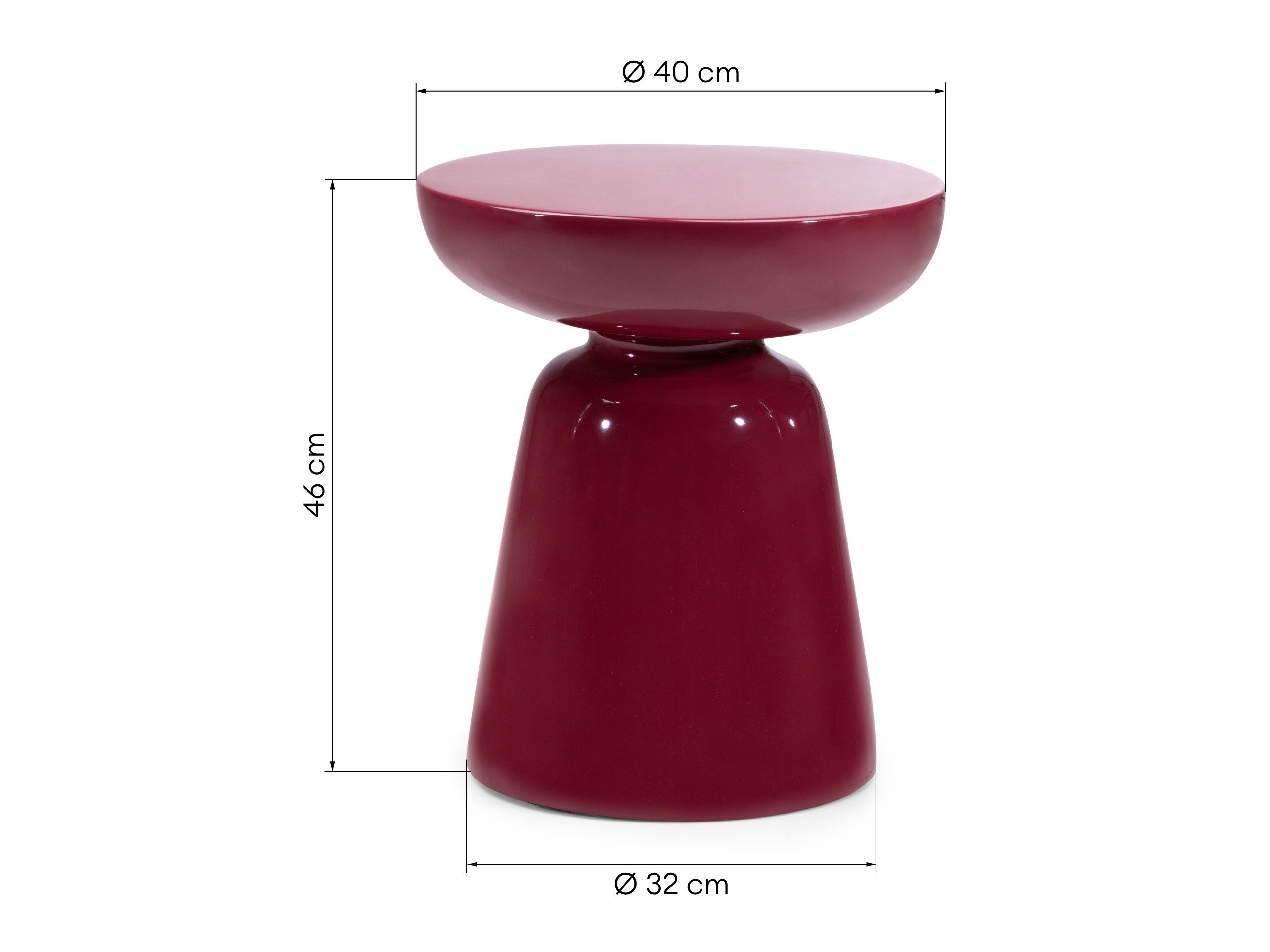 Pomoćni stolić Burleson 482 (Trešnja)