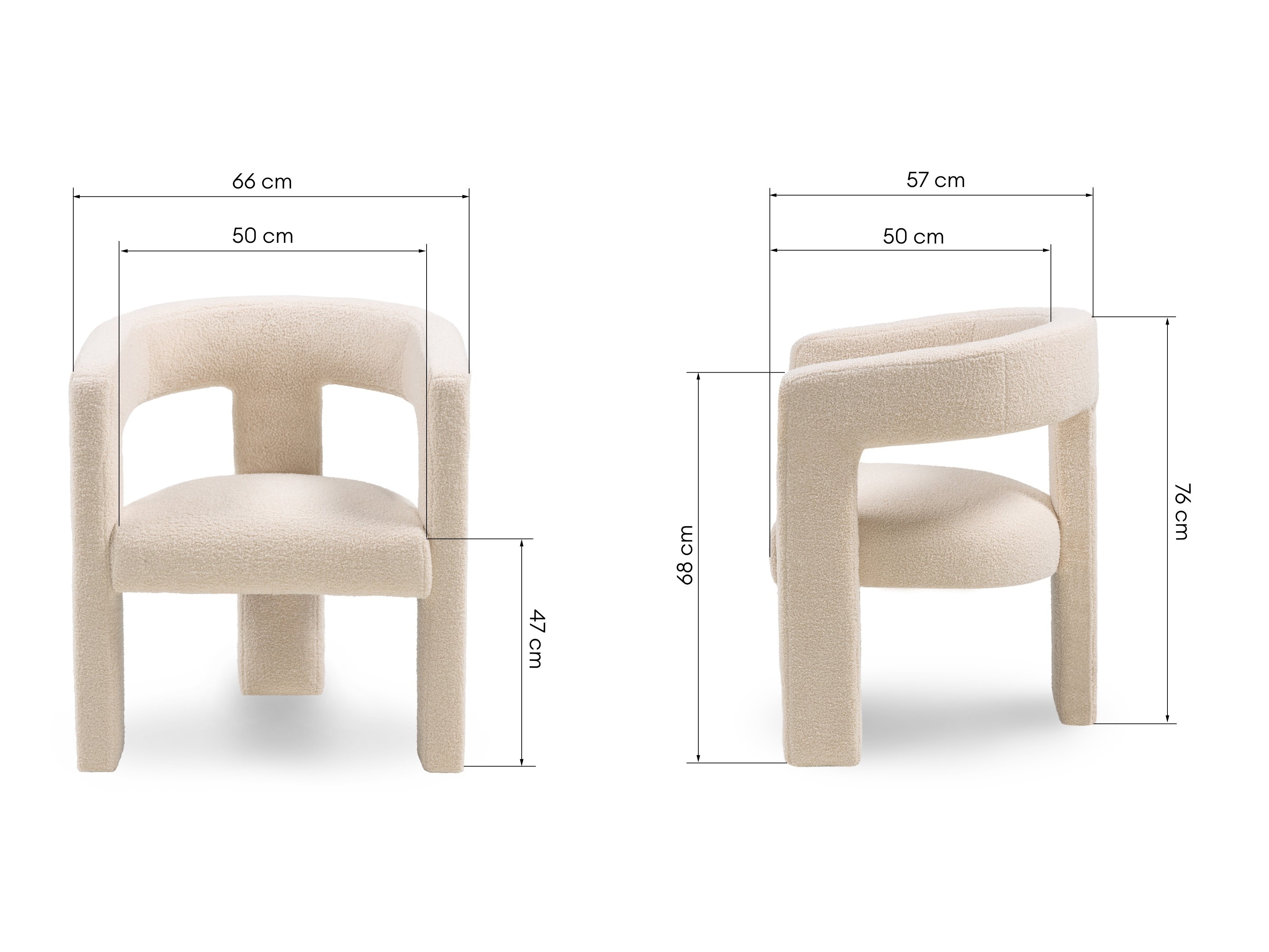 Stolica Burleson 126 (Bež)