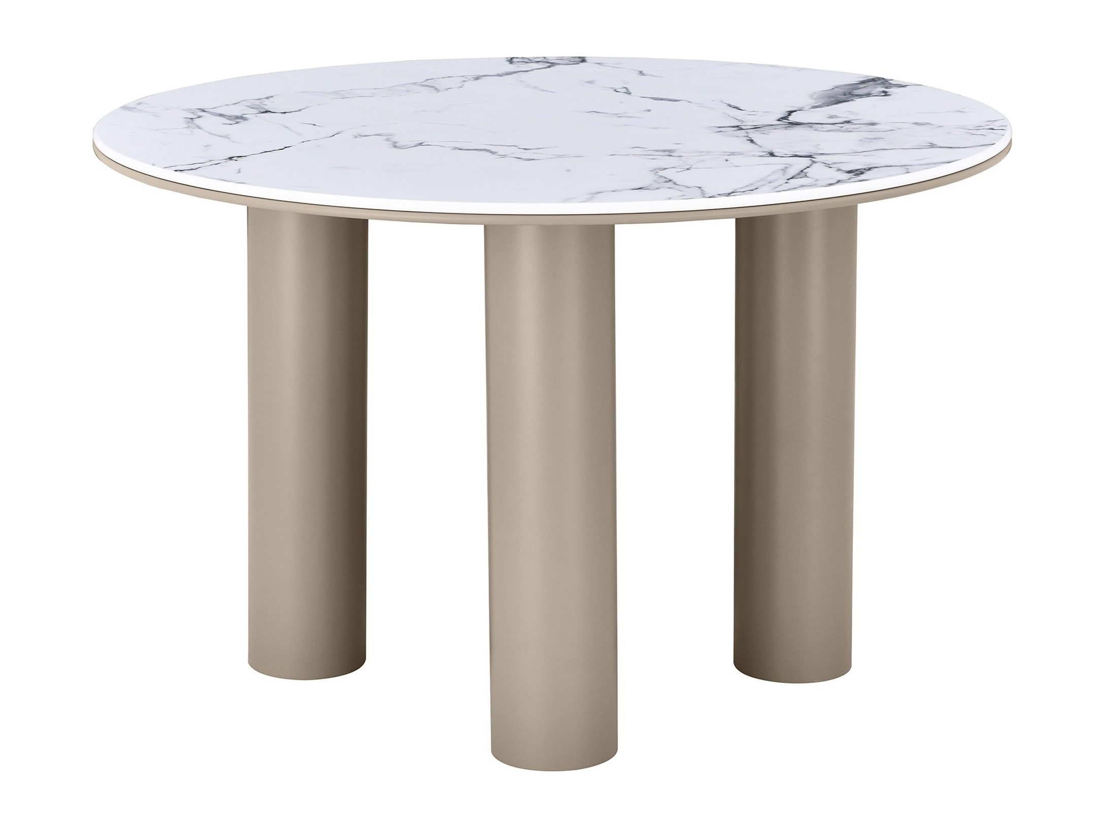 Stol Burleson 593 (Bež + Bijeli mramor)