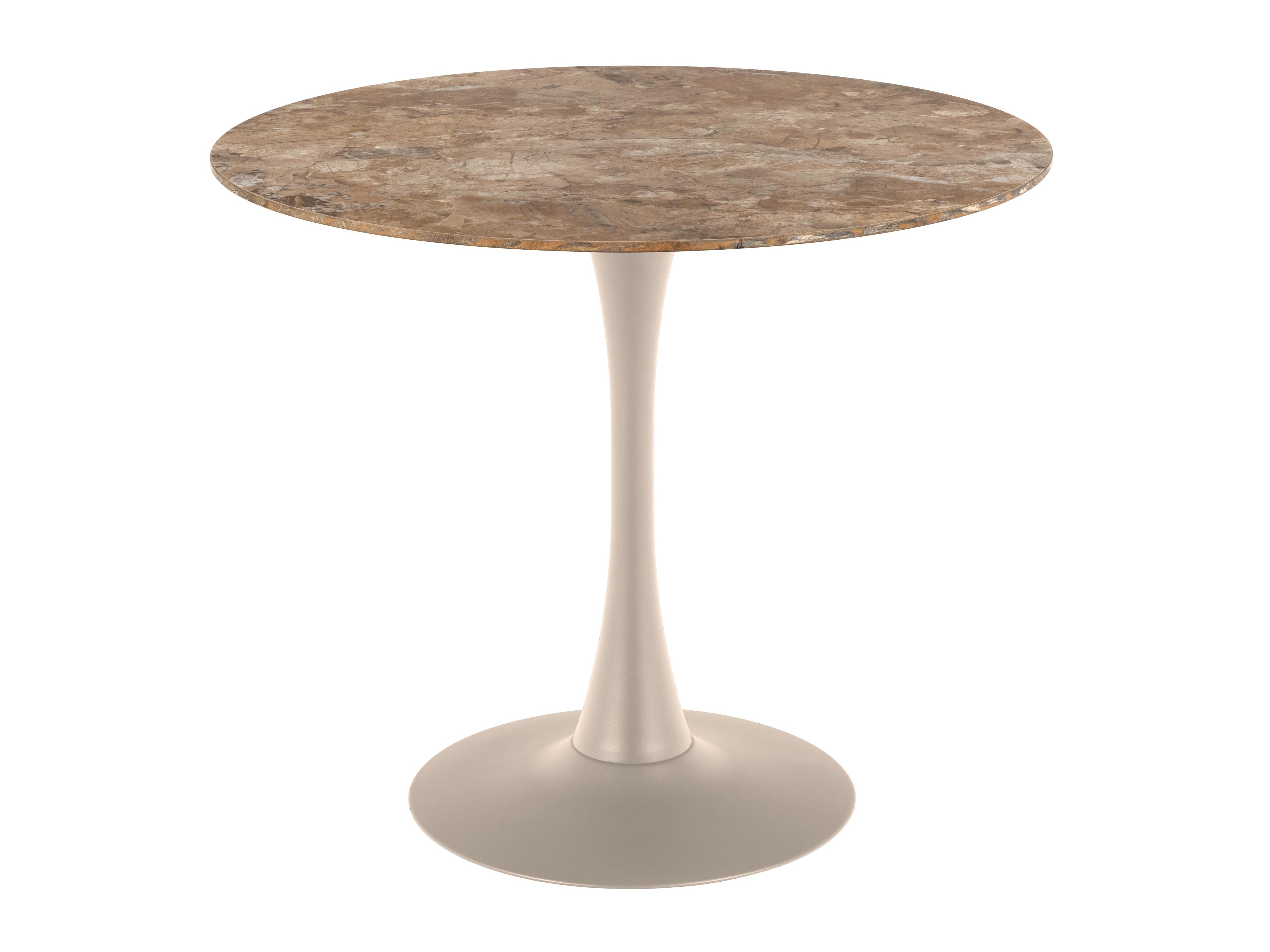 Stol Norsica 616 (Smeđi mramor + Siva)