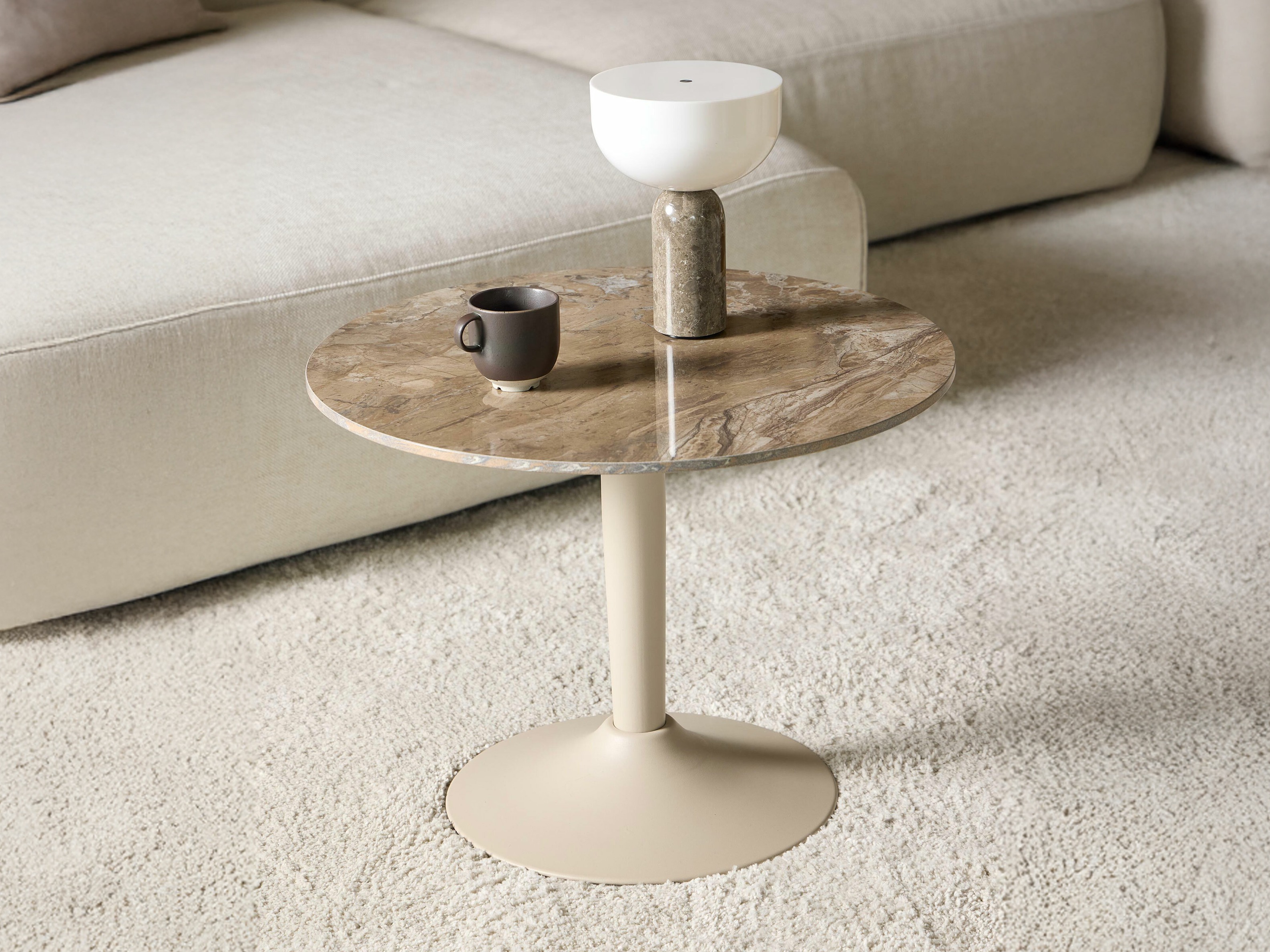 Stolić za kavu Norsica 742 (Smeđi mramor)