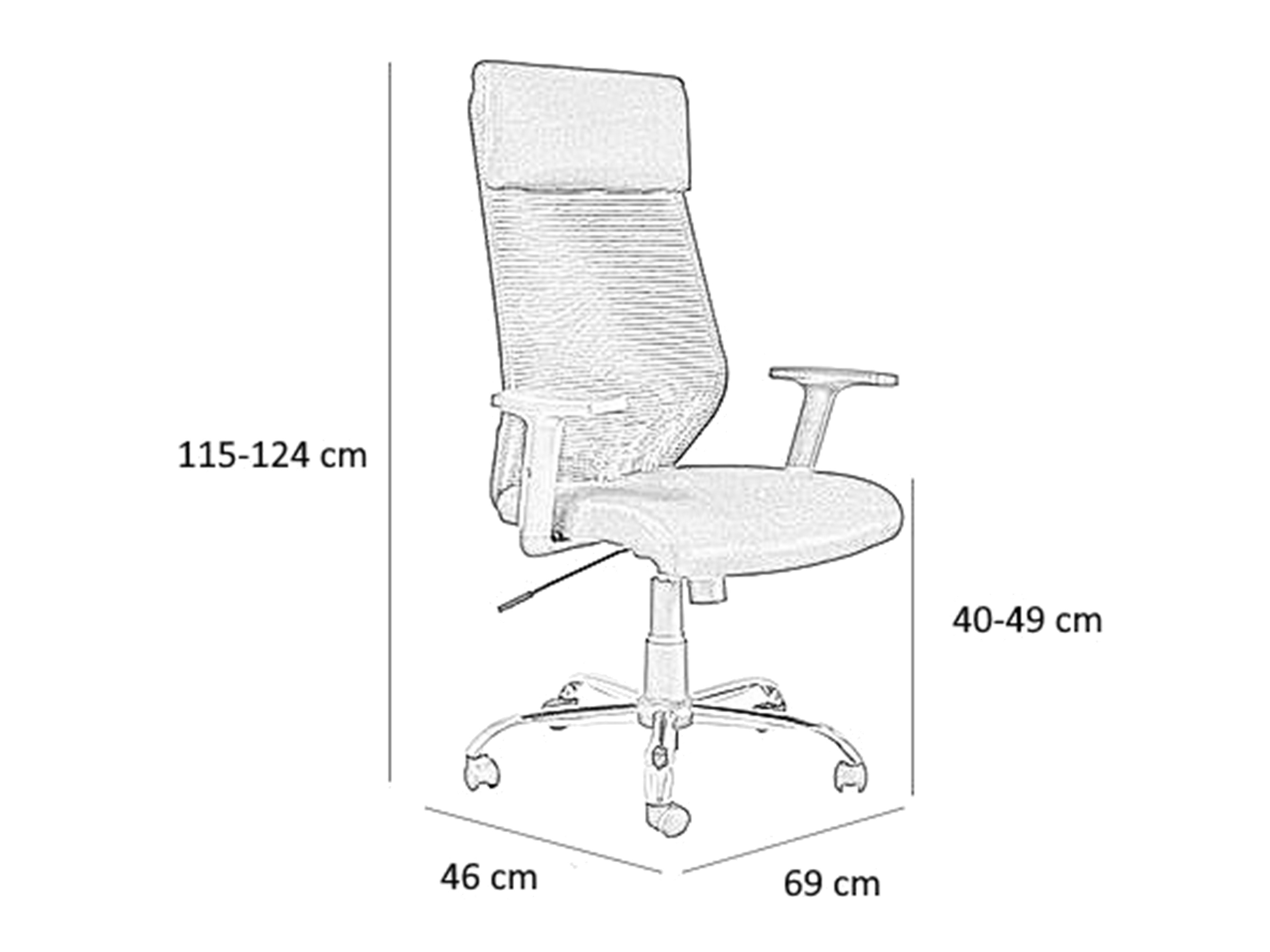 Uredska stolica Detroit 519