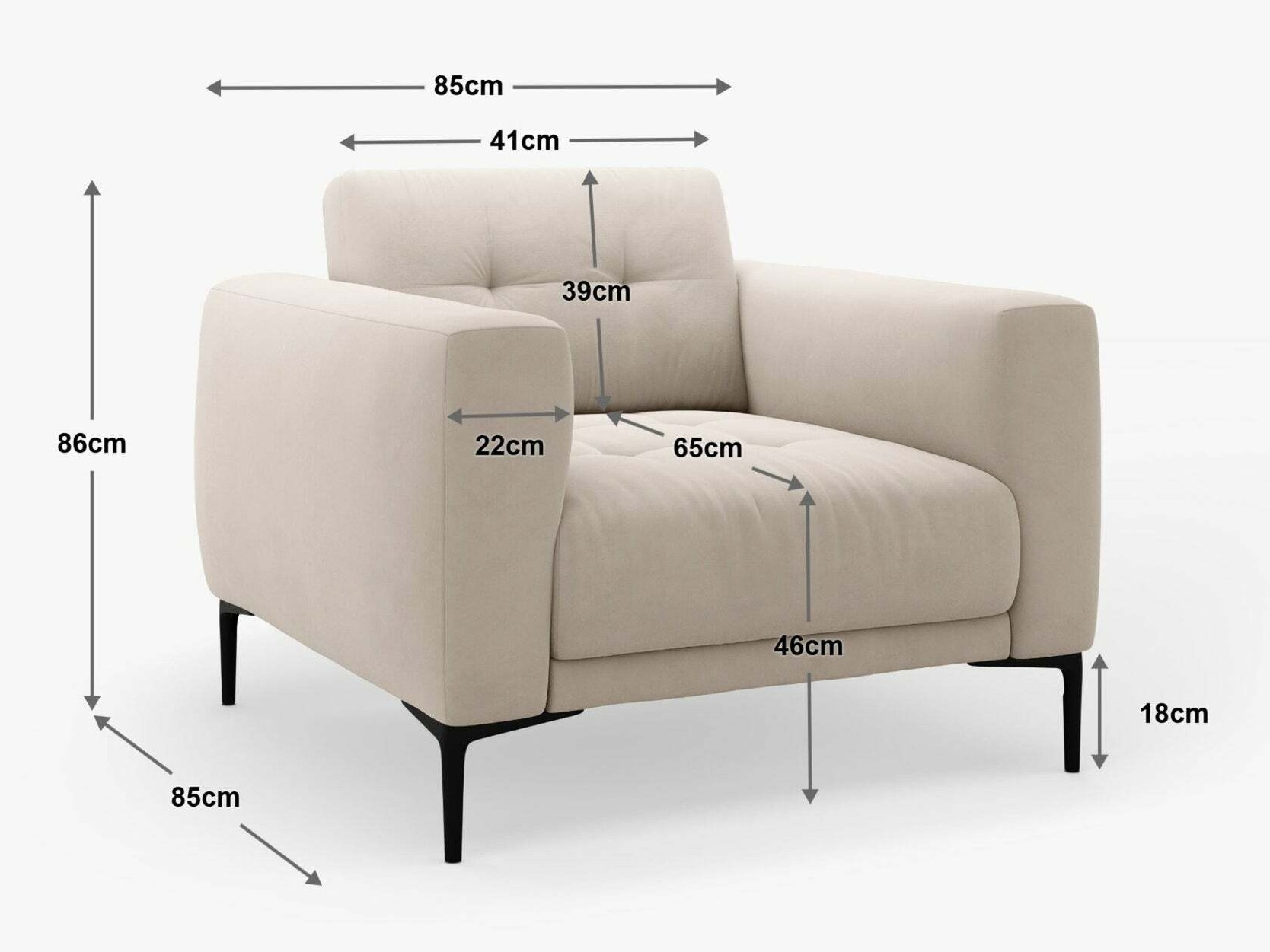Fotelja Sermoro 108 (Salvador 01)