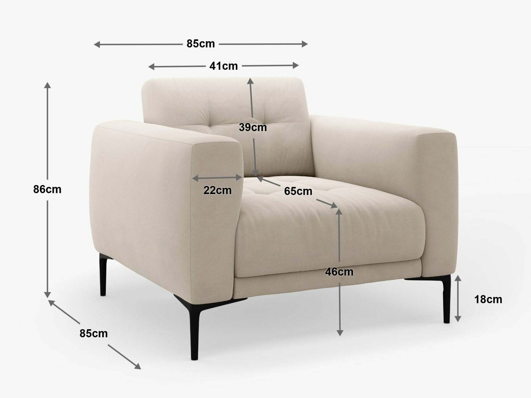 Fotelja Sermoro 108 (Salvador 03)