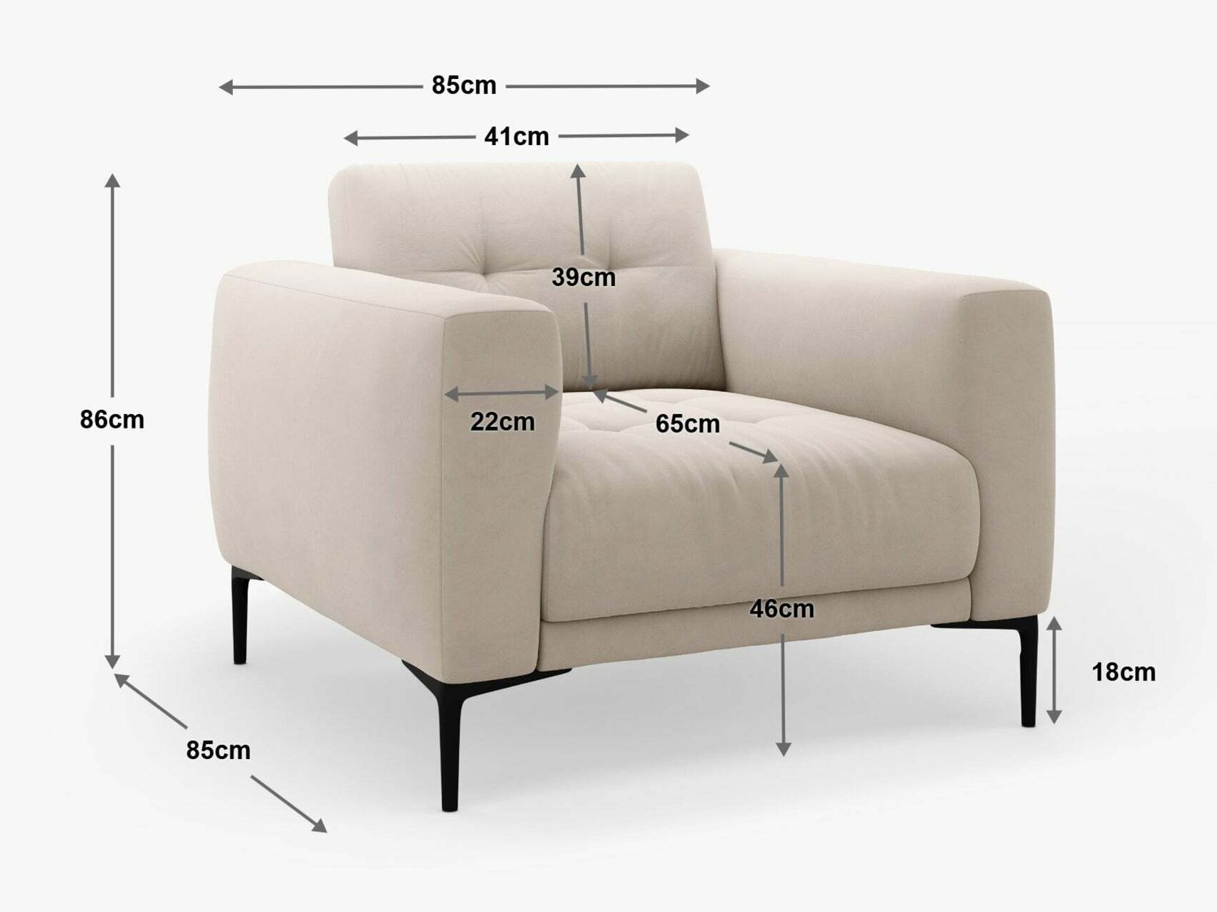 Fotelja Sermoro 108 (Salvador 05)