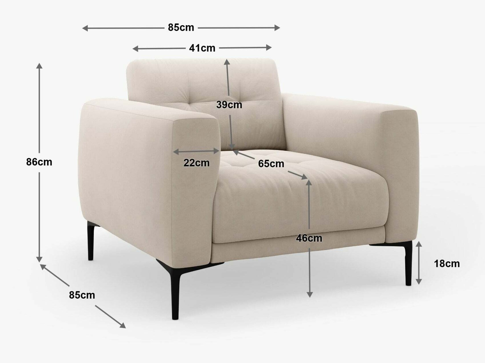 Fotelja Sermoro 108 (Salvador 07)