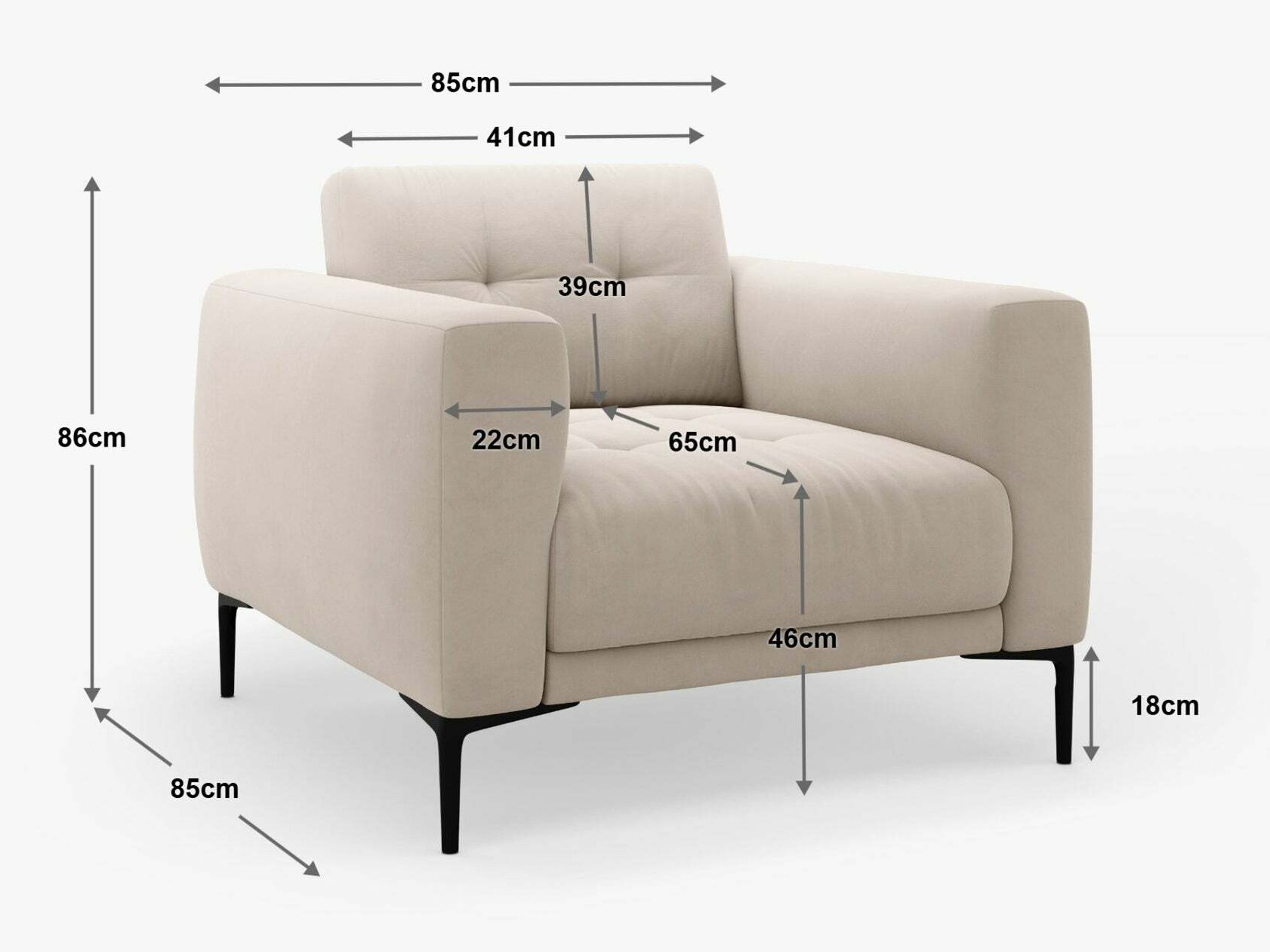 Fotelja Sermoro 108 (Salvador 11)