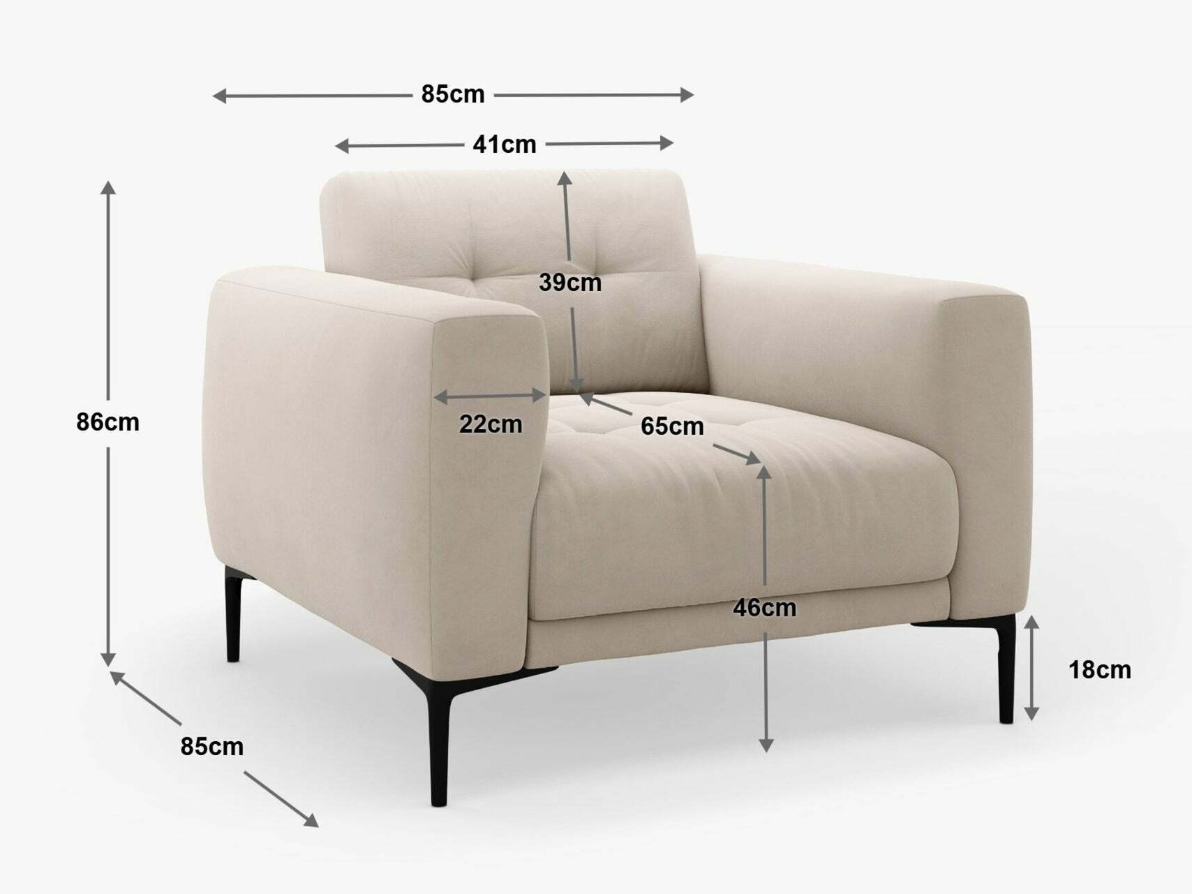 Fotelja Sermoro 108 (Salvador 14)
