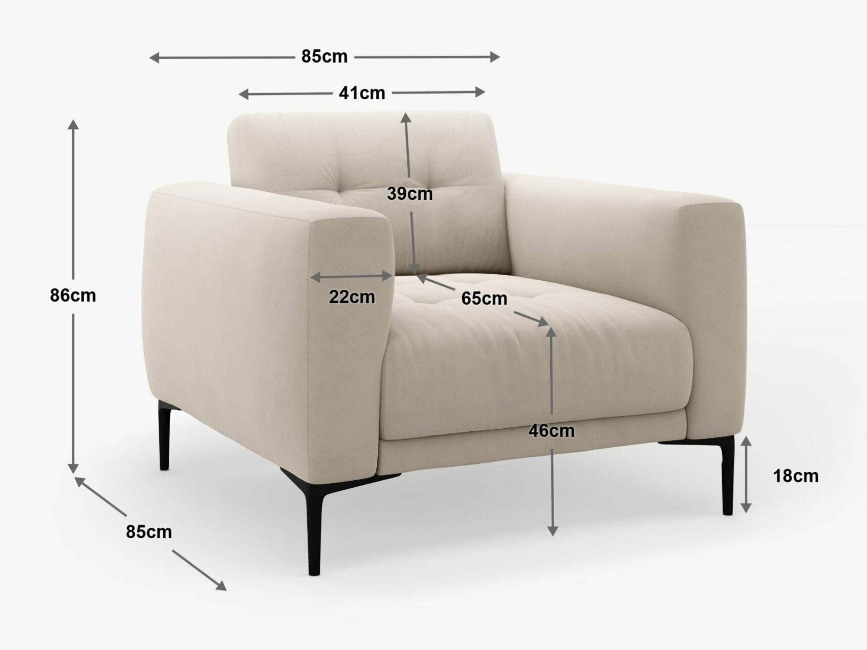 Fotelja Sermoro 108 (Salvador 17)