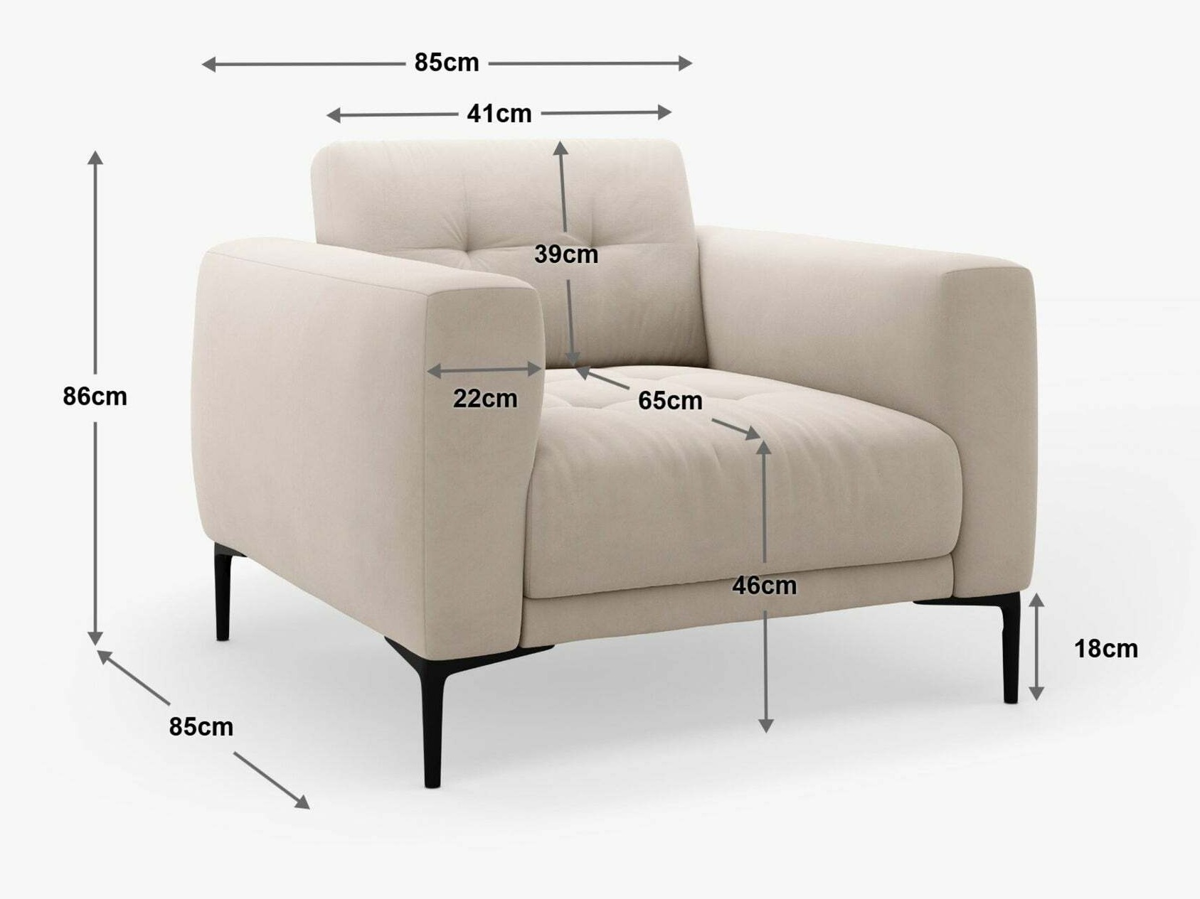 Fotelja Sermoro 108 (Salvador 19)