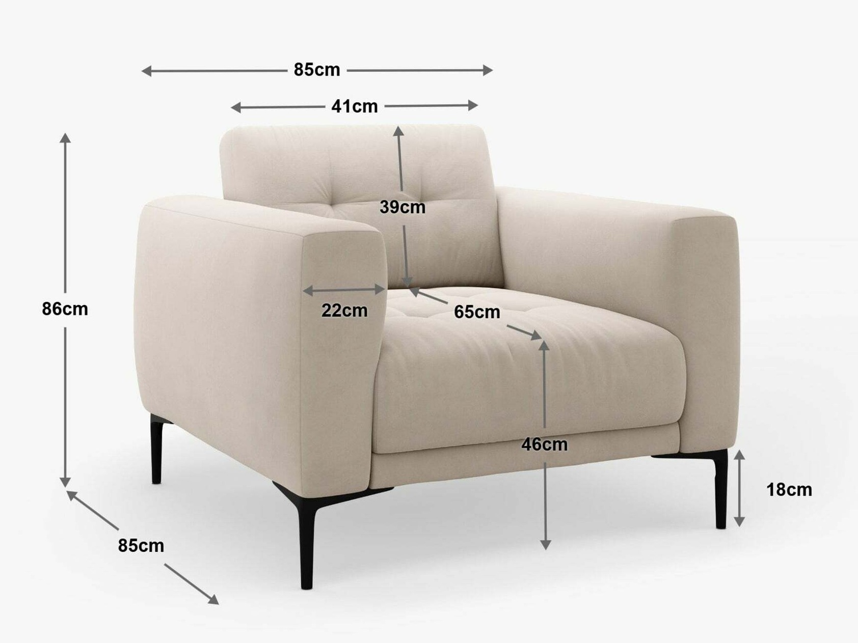 Fotelja Sermoro 108 (Sorella 03)