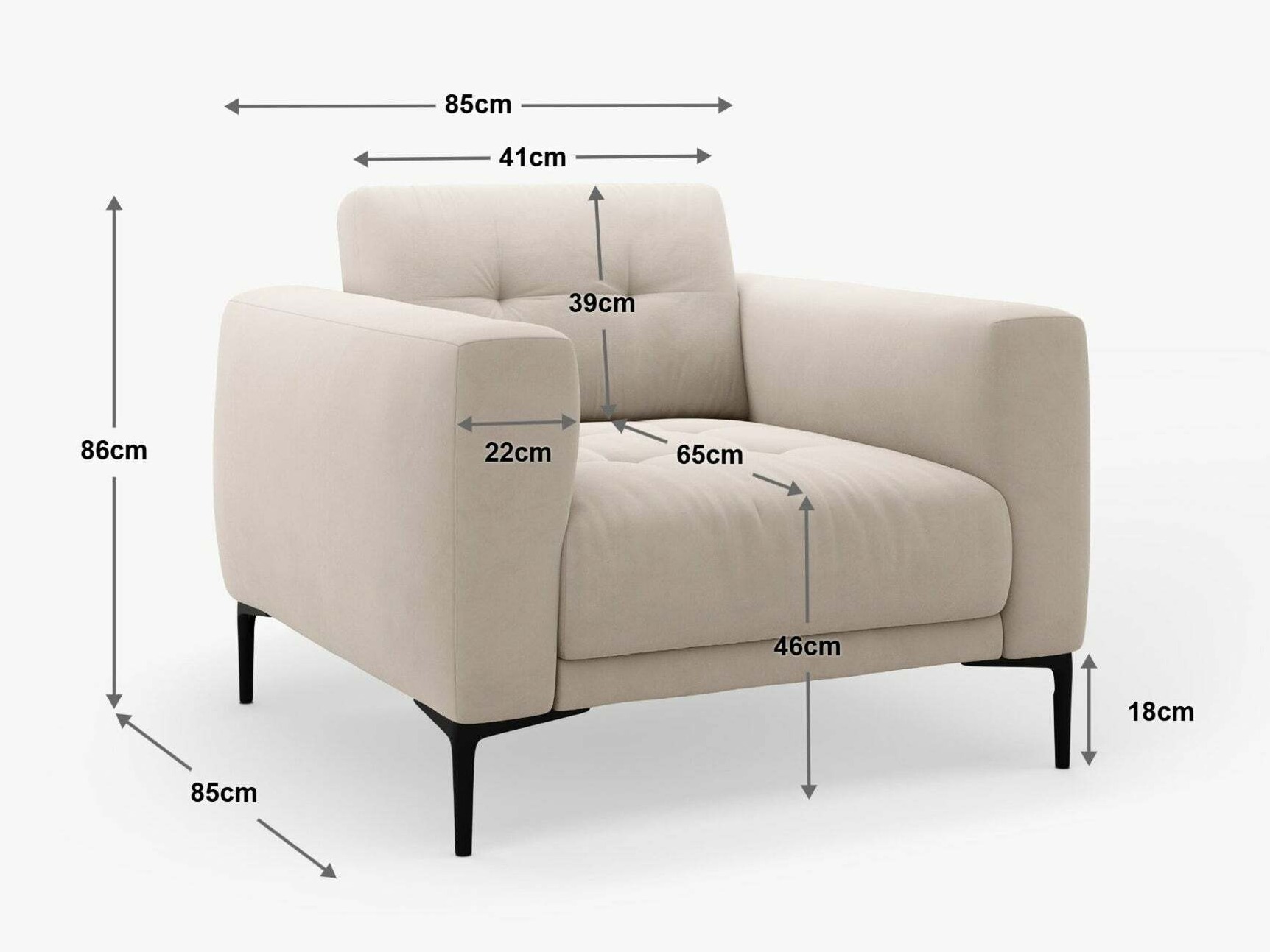 Fotelja Sermoro 108 (Sorella 05)