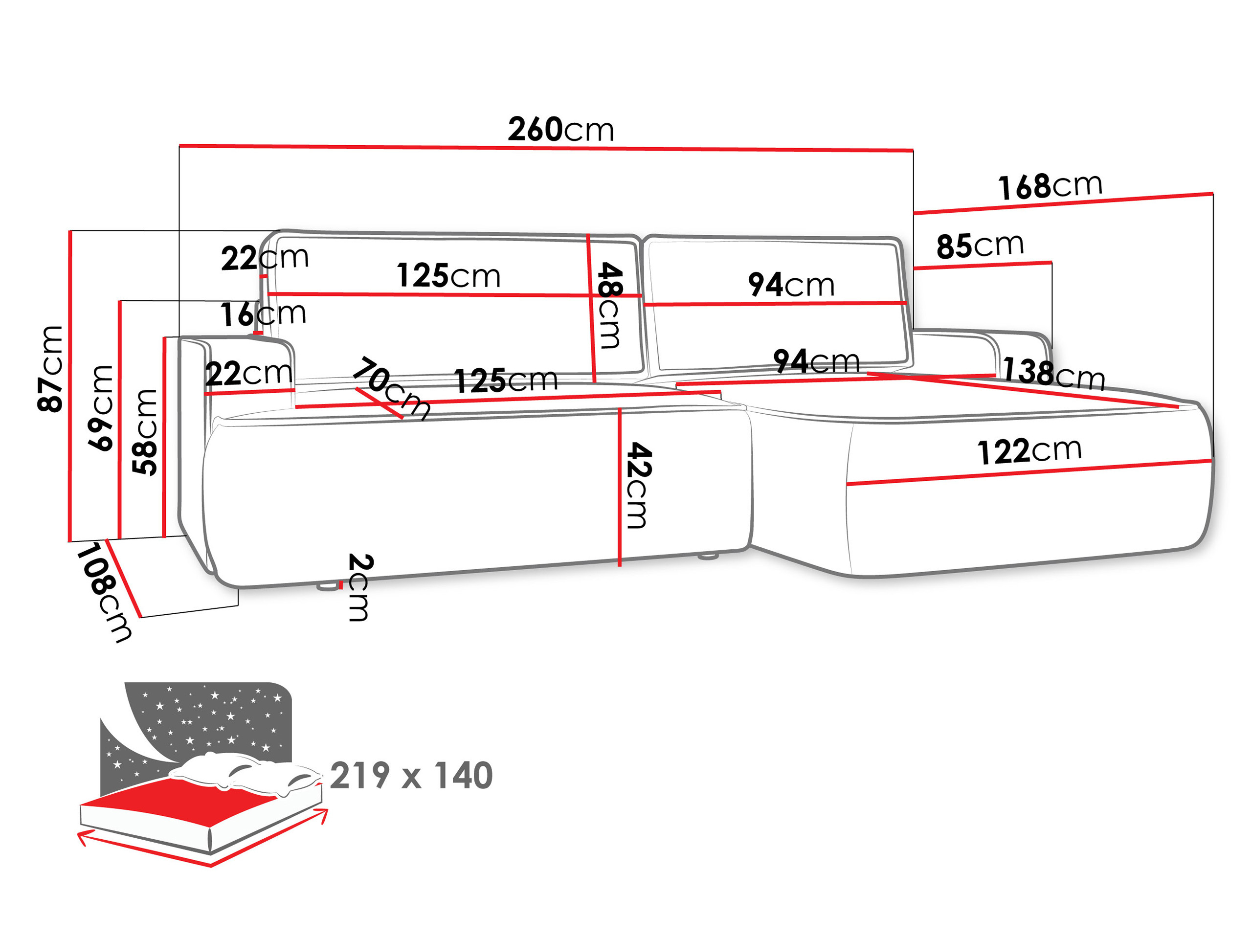 Kutna garnitura Bountiful 102 (Velo 633)