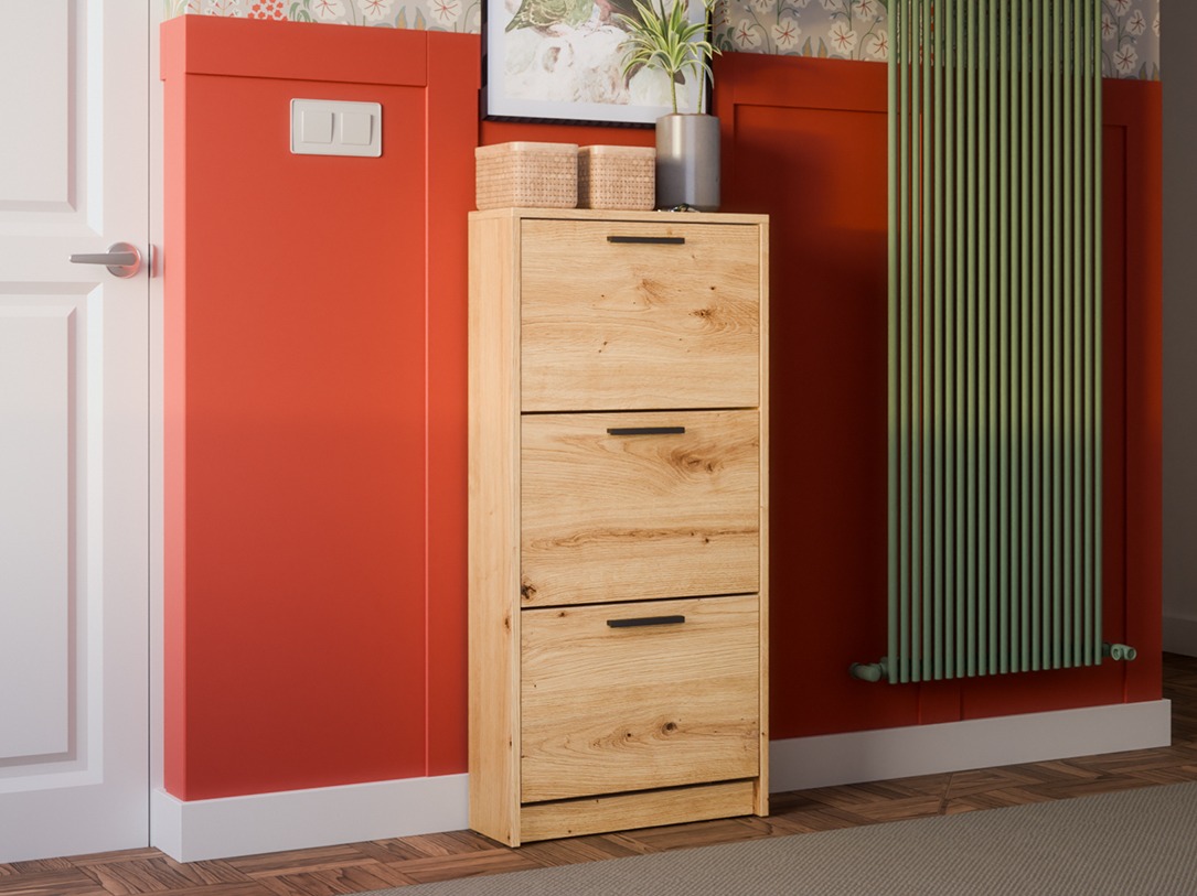 Ormarić za cipele Ontario 186 (Hrast Artisan)