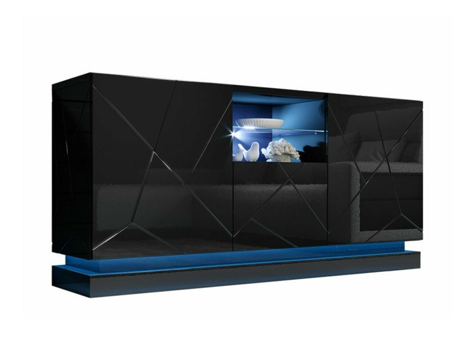 Ormarić Linar (Crna + Sjajno crna)