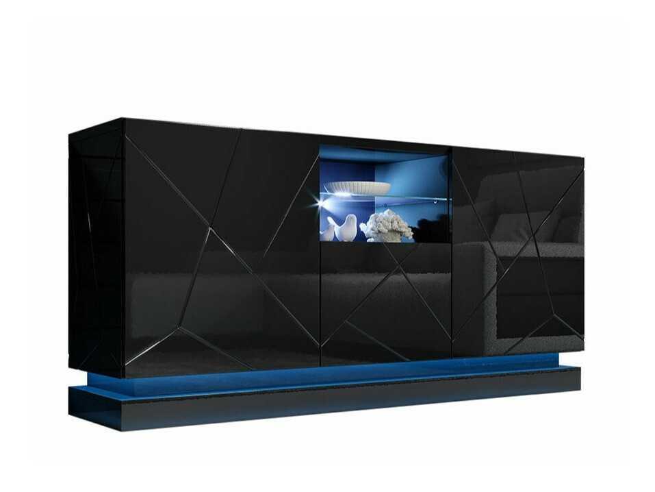 Ormarić Linar (Crna + Sjajno crna)