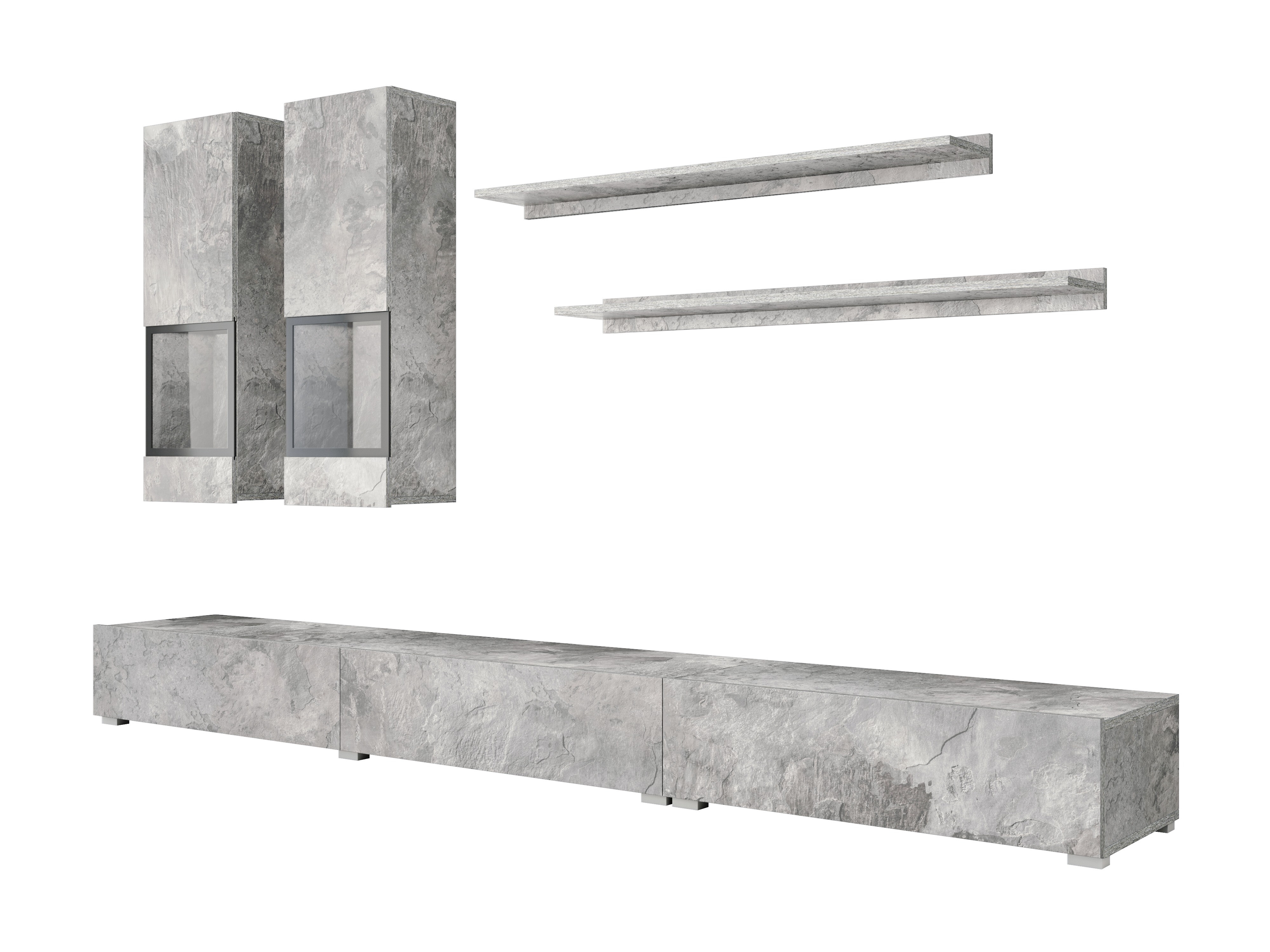 Set za dnevni boravak Serodeu 104 (Boja betona)