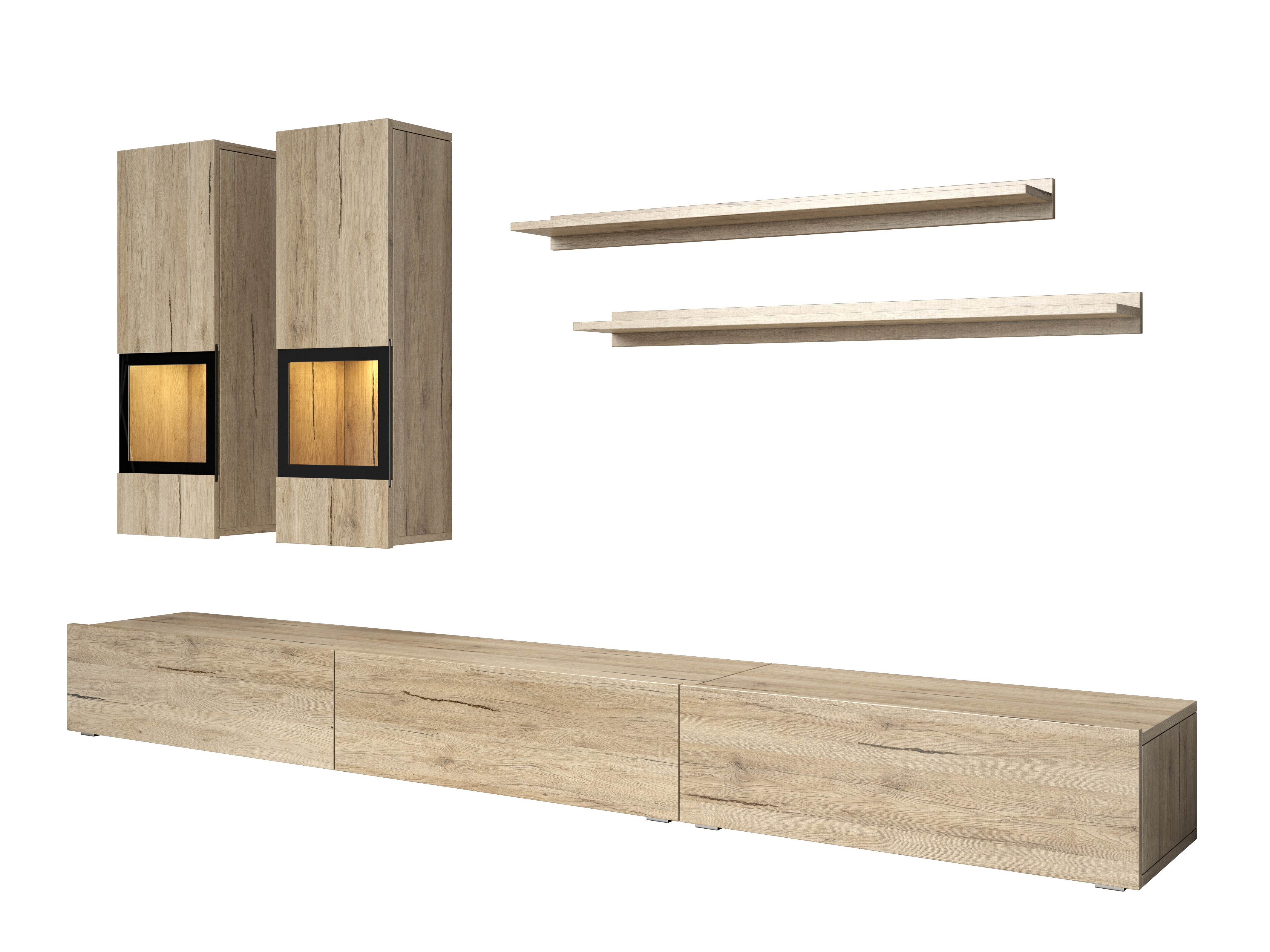 Set za dnevni boravak Serodeu 104 (Hrast San Remo)