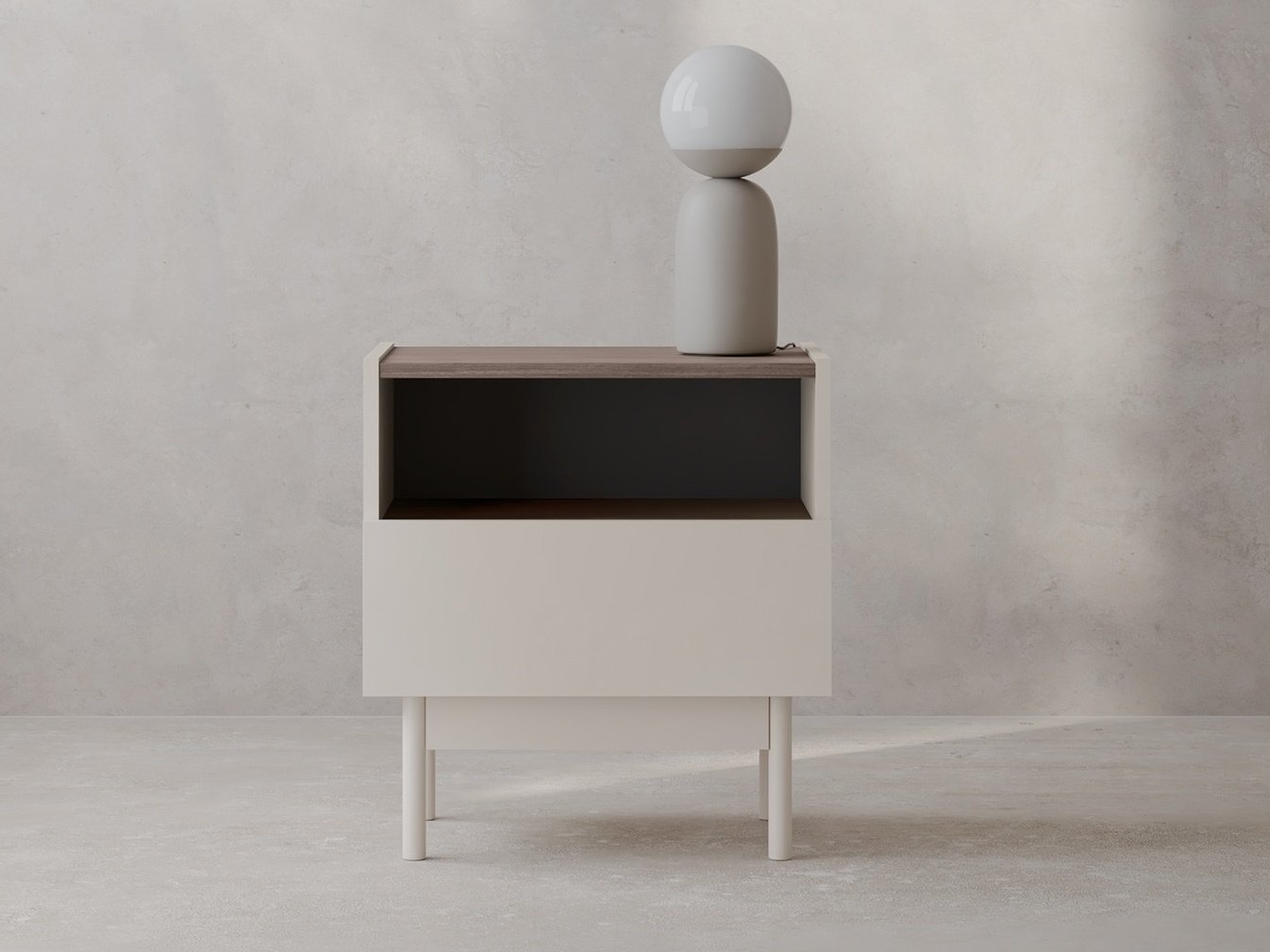 Noćni ormarić Burleson 514