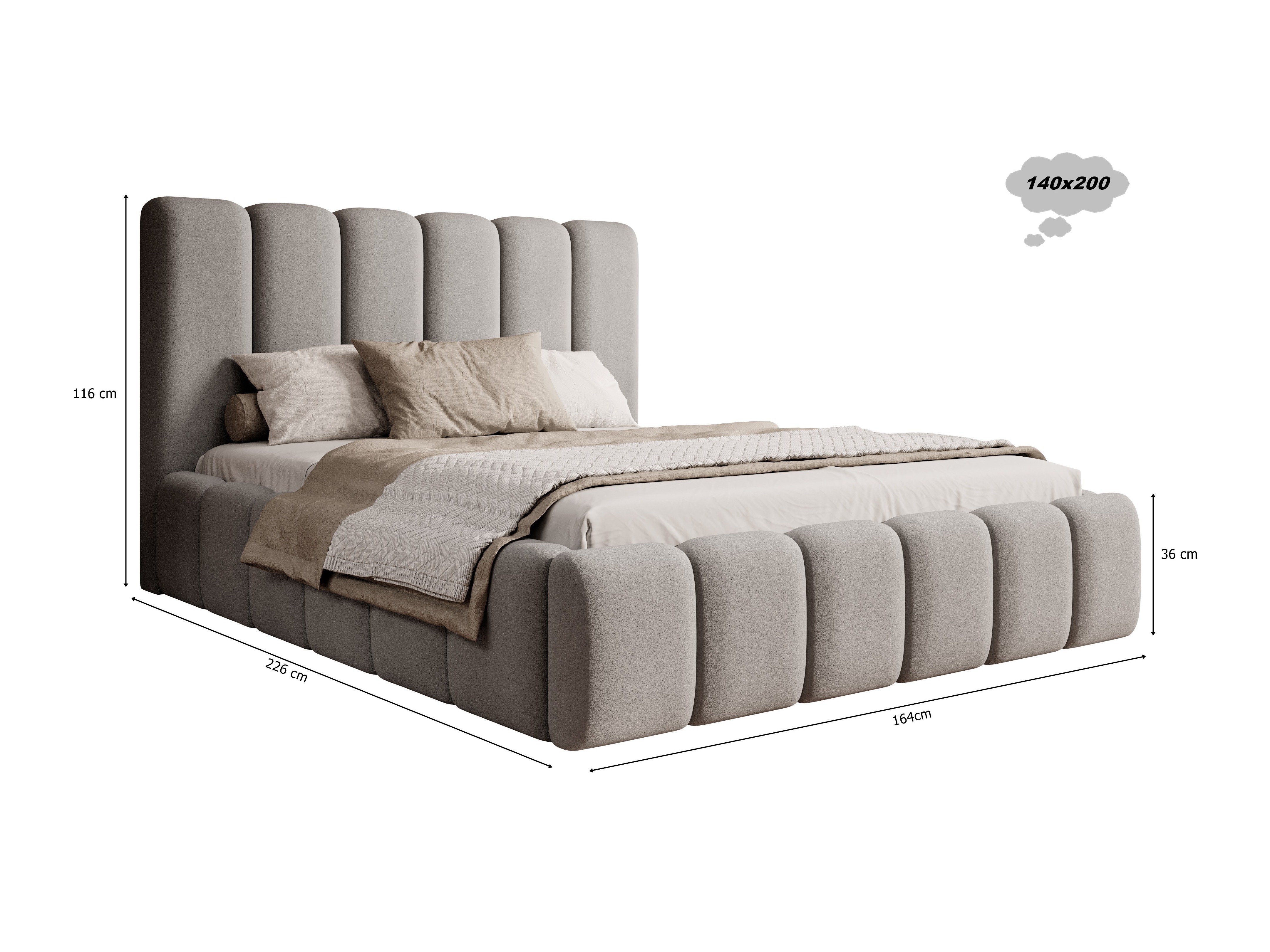 Krevet Hesperia 103 (Magic Velvet 2216)
